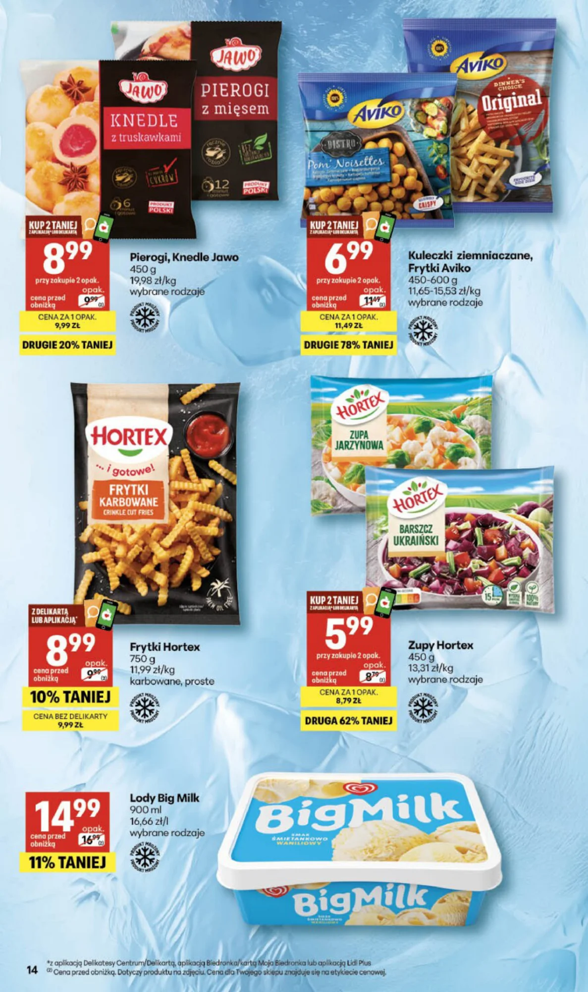 Gazetka promocyjna Delikatesy Centrum str. 14