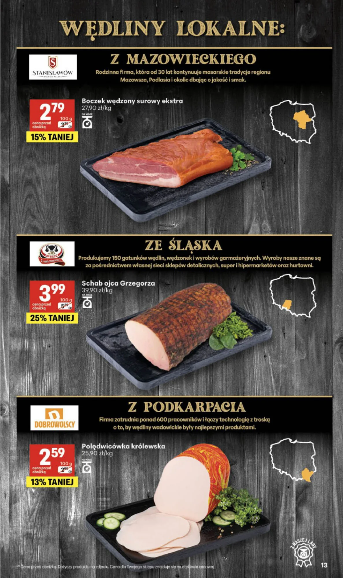 Gazetka promocyjna Delikatesy Centrum str. 13