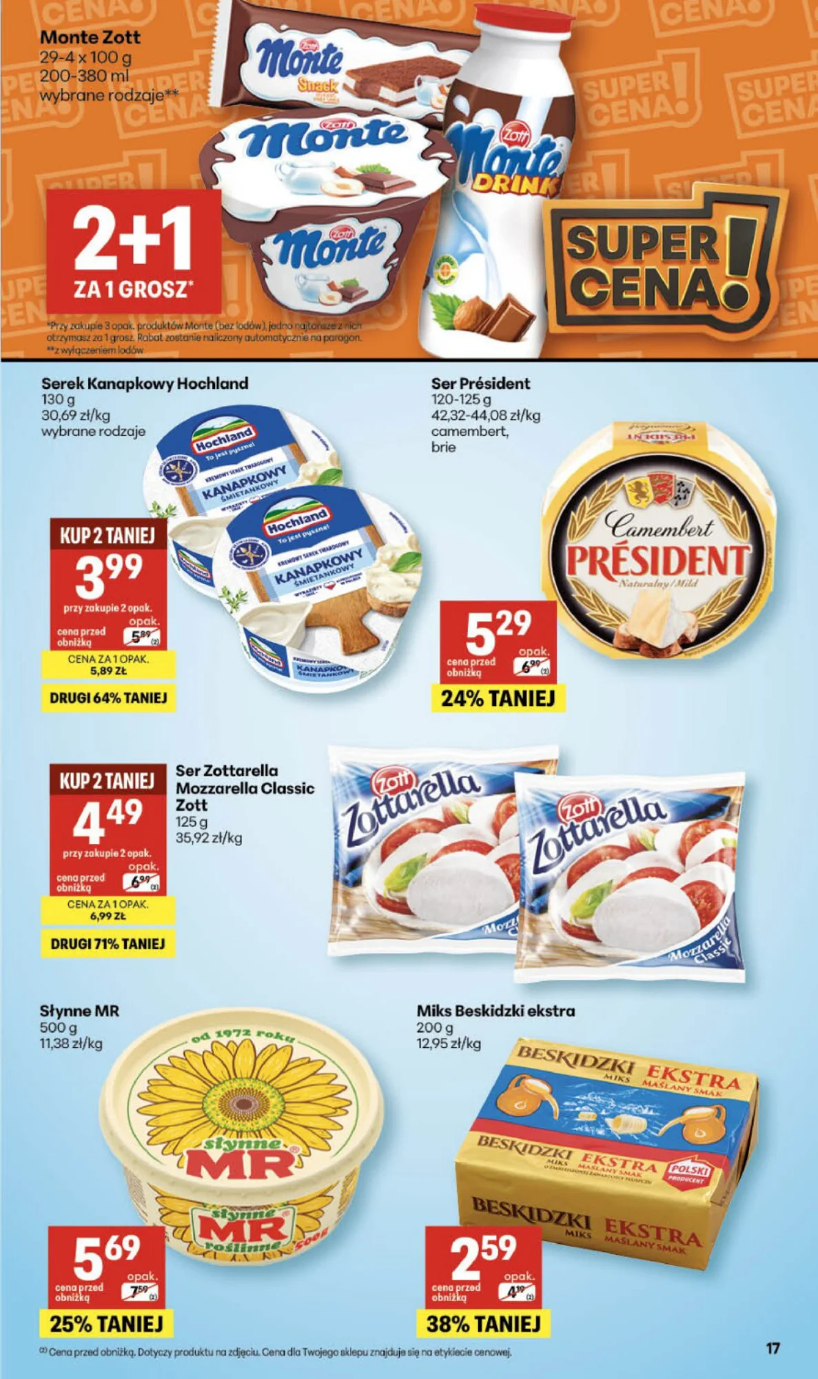 Gazetka promocyjna Delikatesy Centrum str. 17