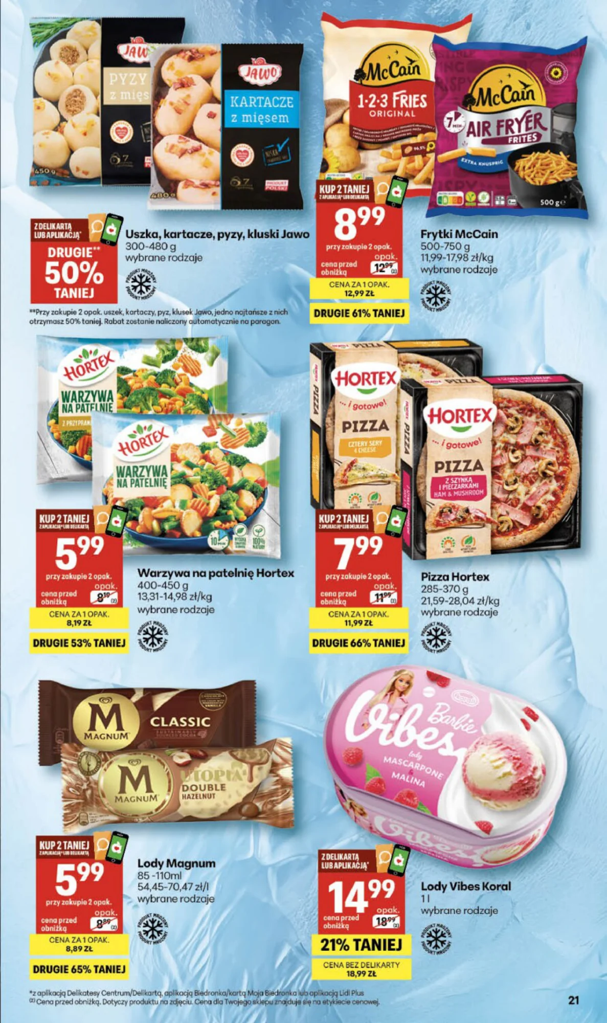 Gazetka promocyjna Delikatesy Centrum str. 21