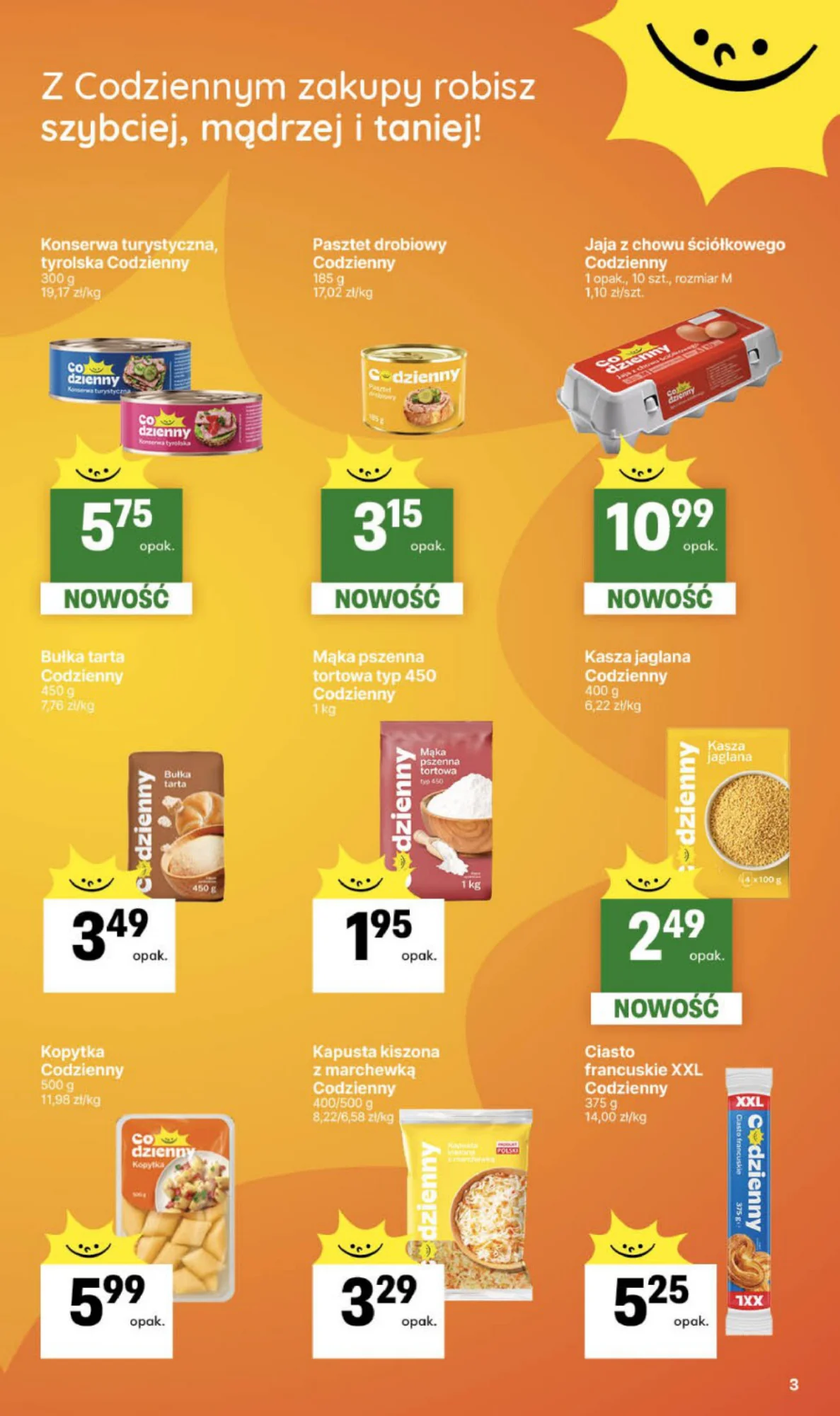 Gazetka promocyjna Delikatesy Centrum str. 3