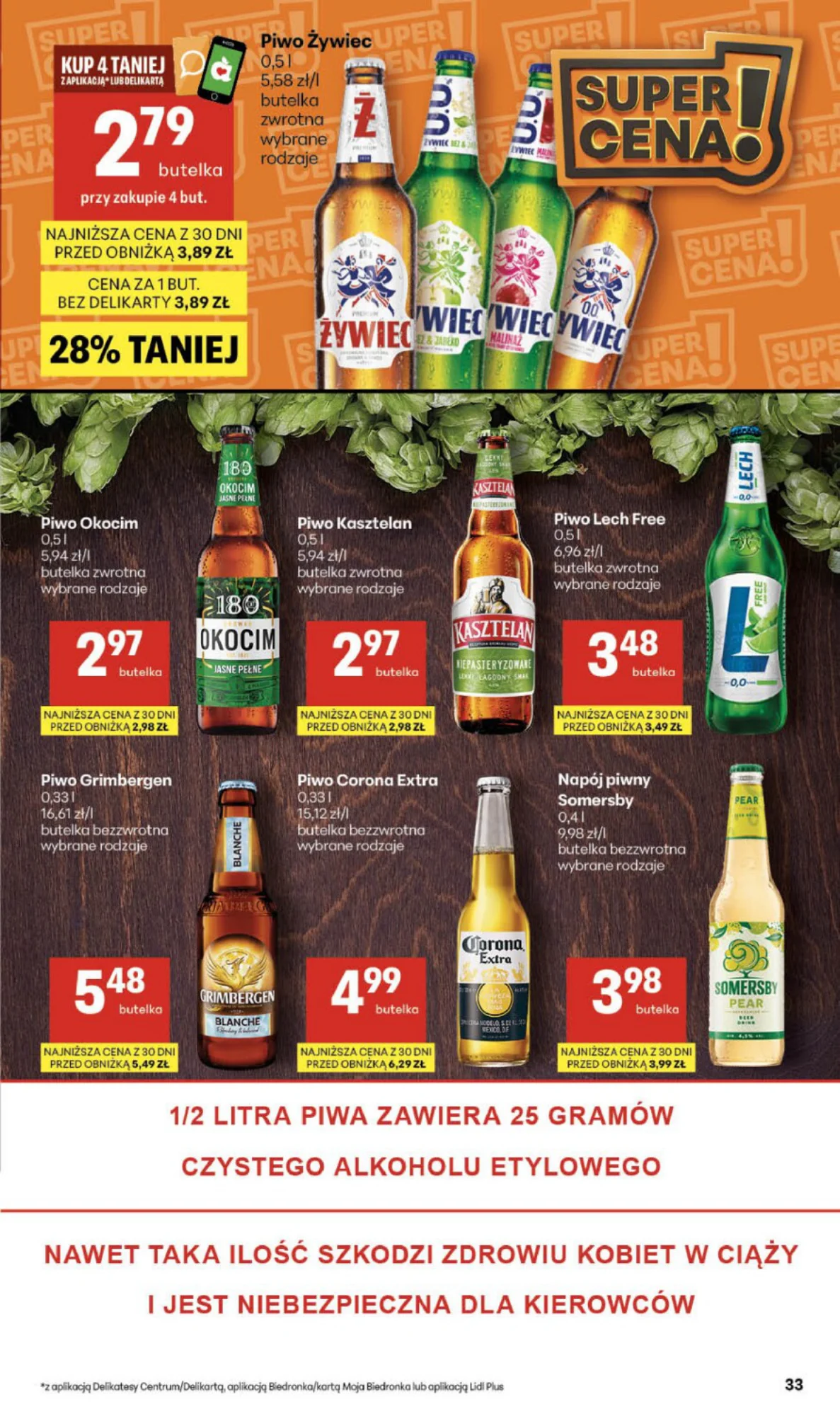 Gazetka promocyjna Delikatesy Centrum str. 33