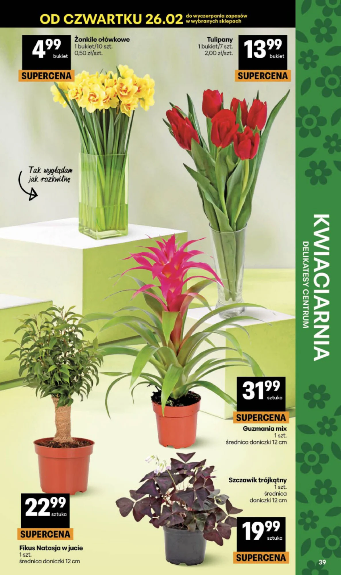 Gazetka promocyjna Delikatesy Centrum str. 39