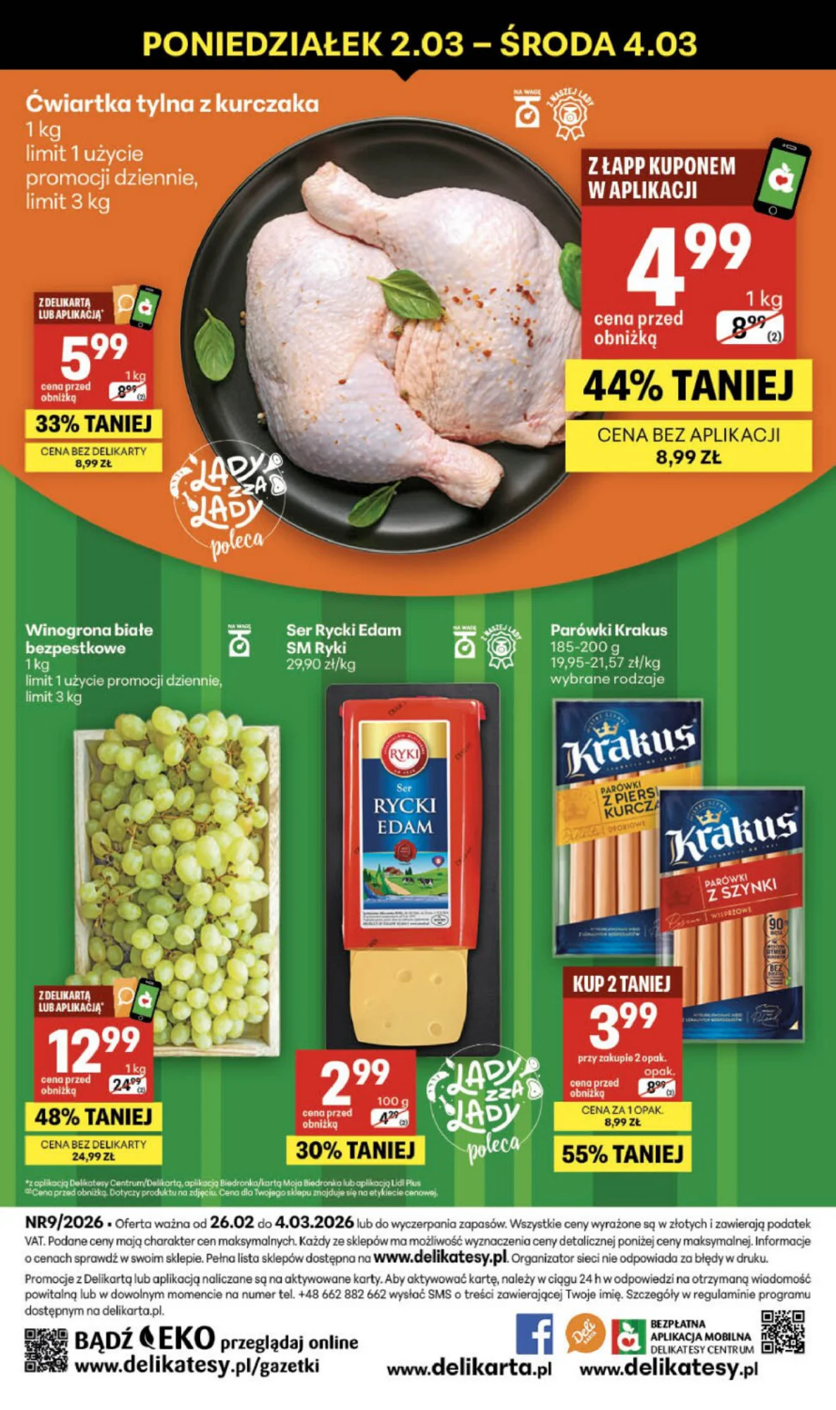 Gazetka promocyjna Delikatesy Centrum str. 40