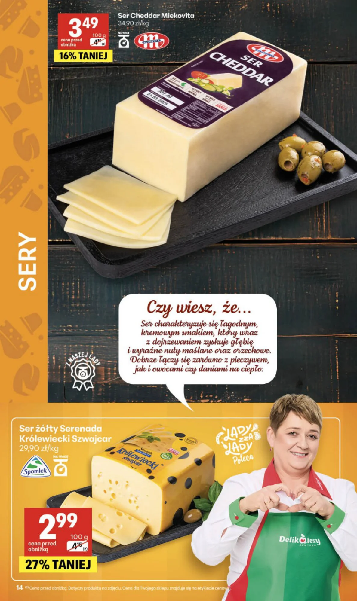 Gazetka promocyjna Delikatesy Centrum str. 14