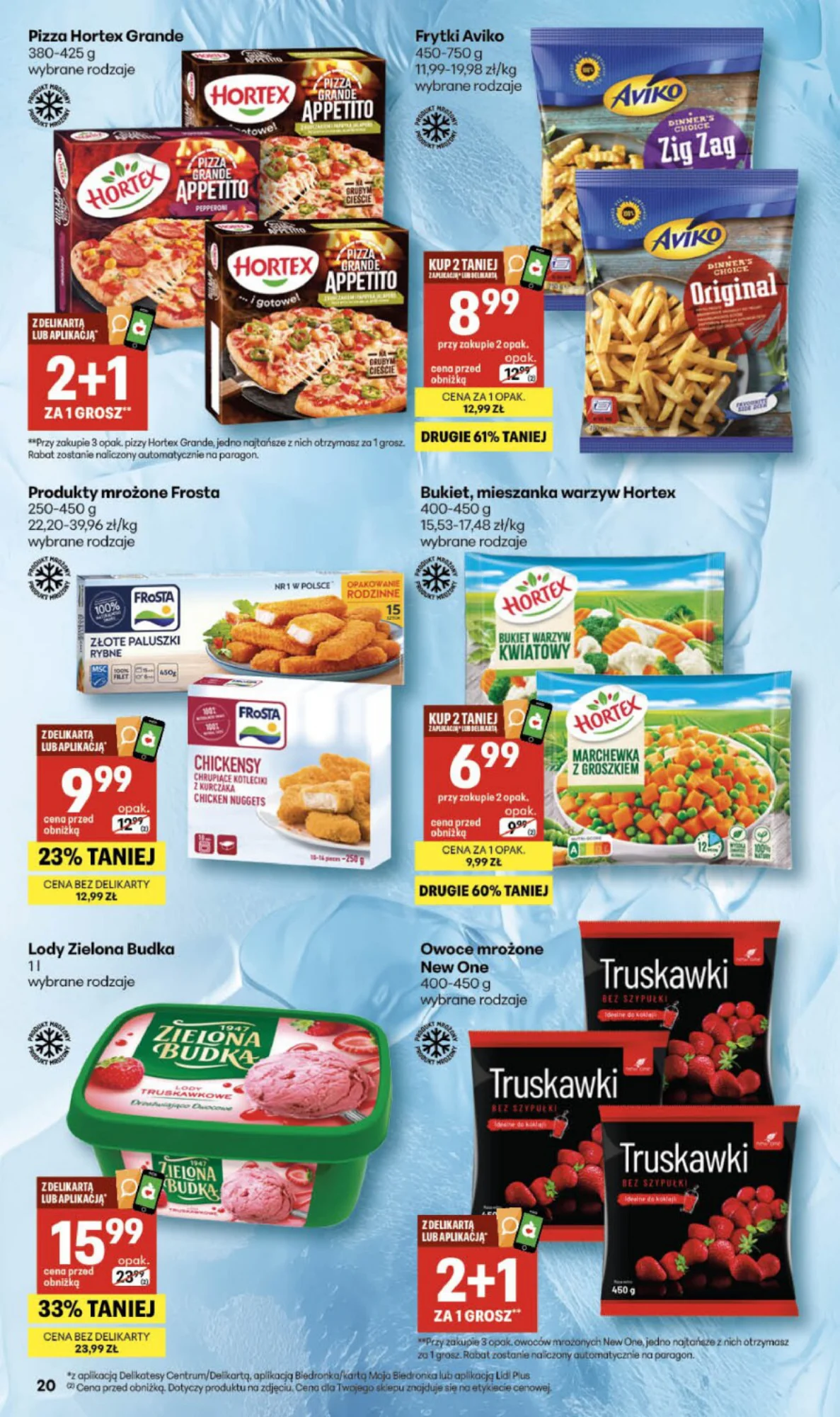 Gazetka promocyjna Delikatesy Centrum str. 20