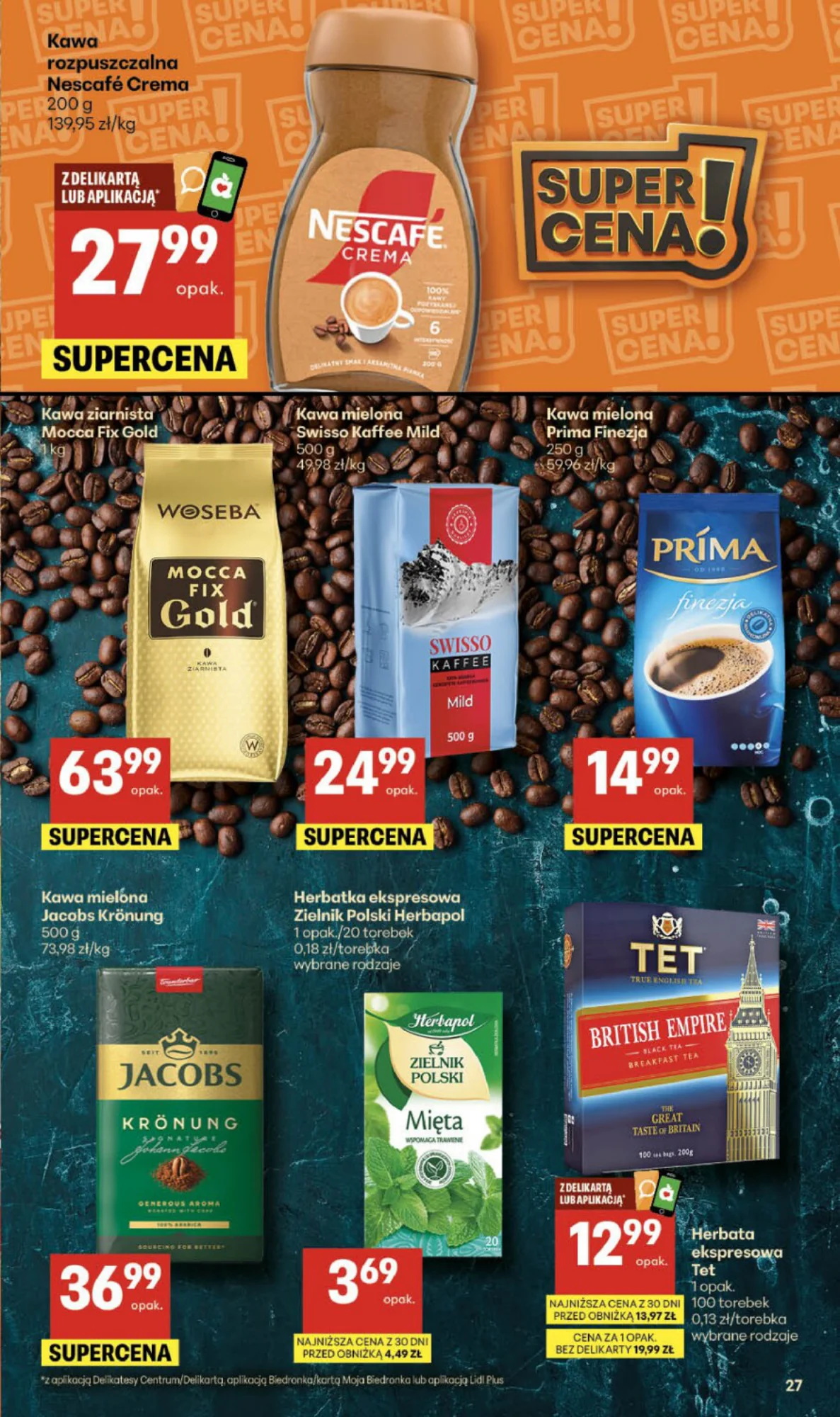 Gazetka promocyjna Delikatesy Centrum str. 27