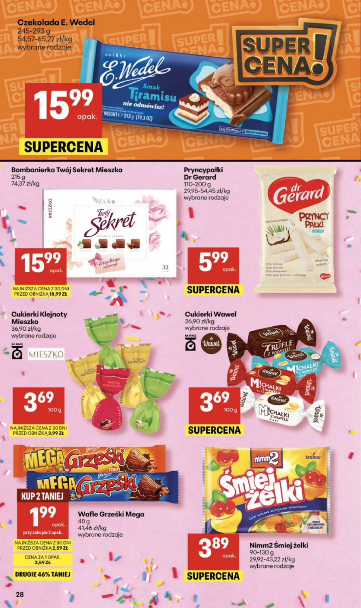 Gazetka promocyjna Delikatesy Centrum str. 28