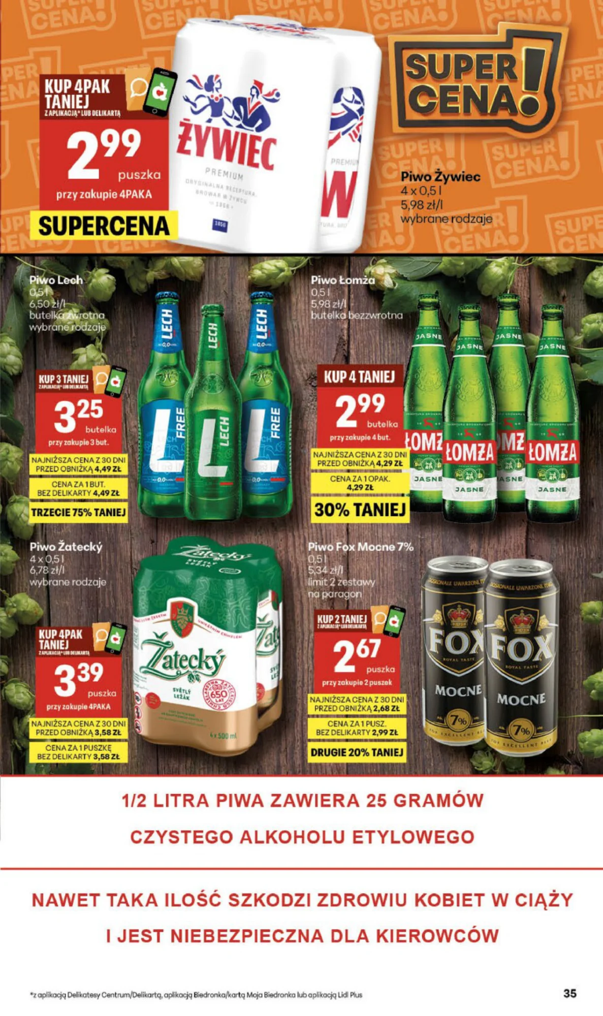 Gazetka promocyjna Delikatesy Centrum str. 35