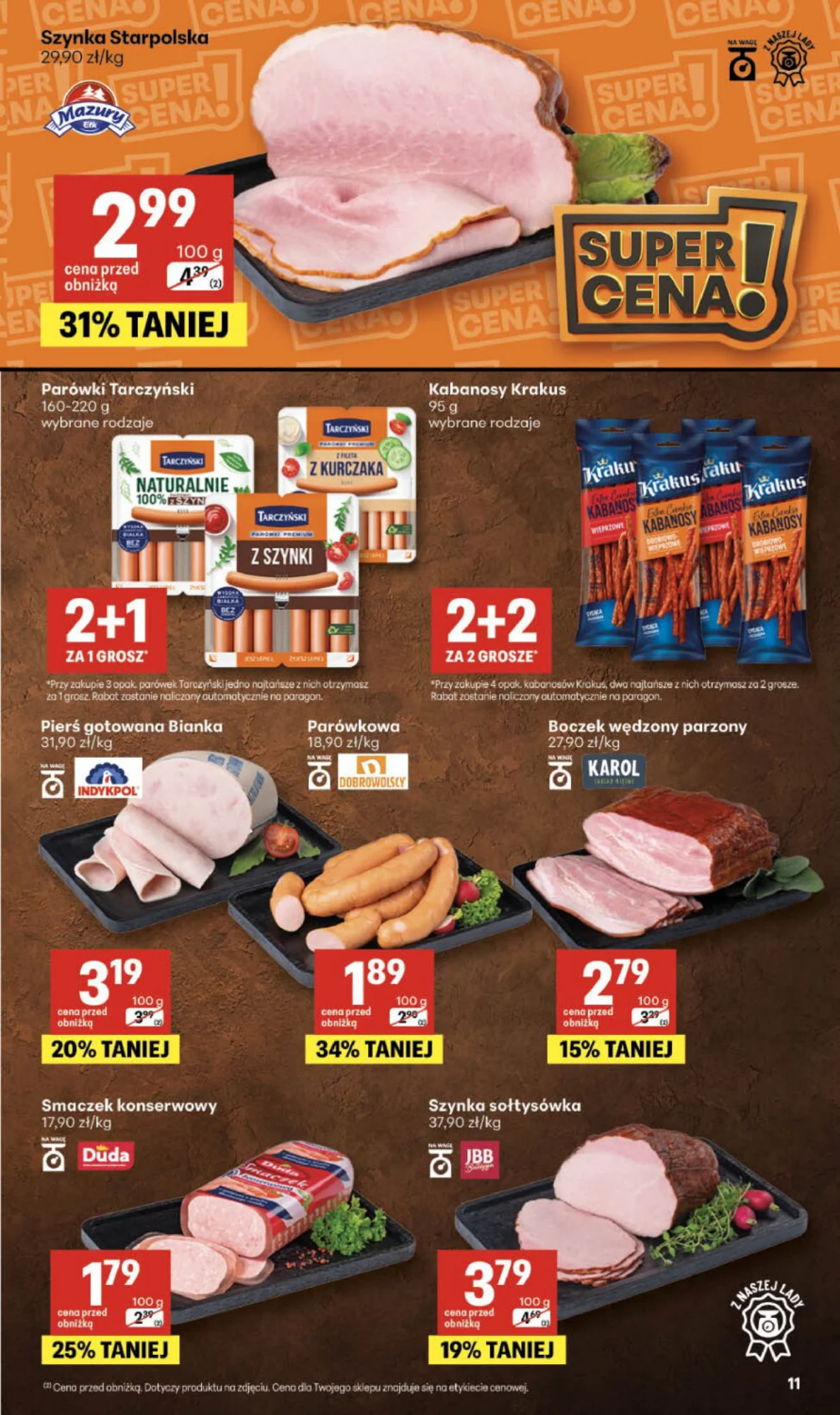 Gazetka promocyjna Delikatesy Centrum str. 11