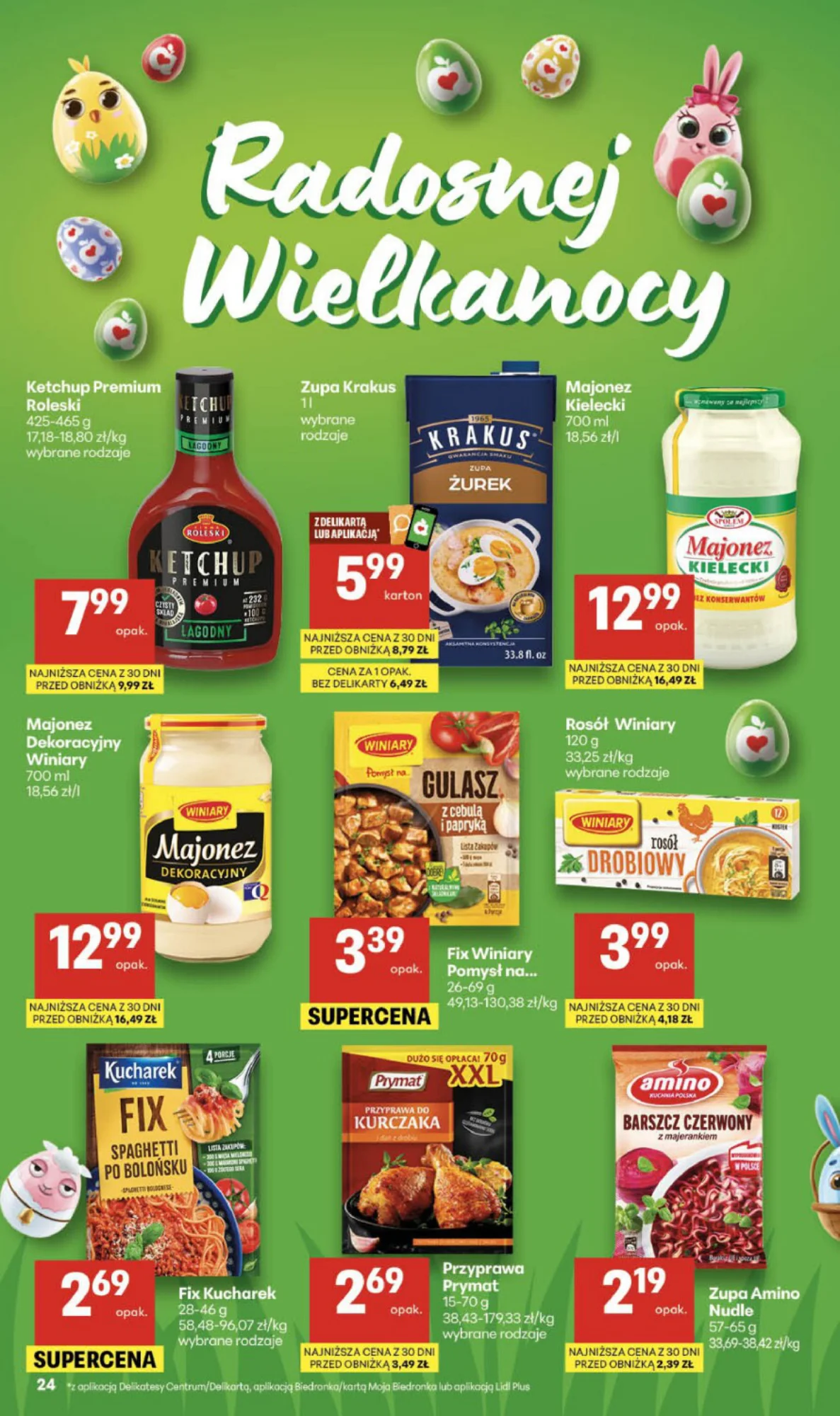 Gazetka promocyjna Delikatesy Centrum str. 24