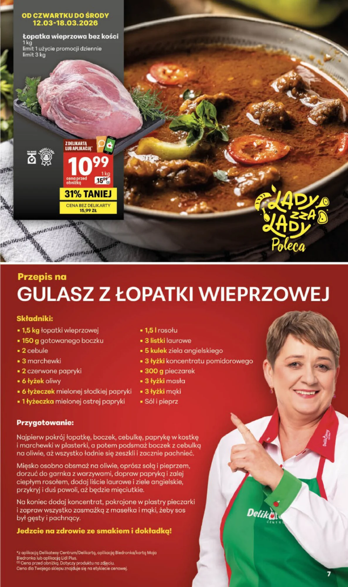 Gazetka promocyjna Delikatesy Centrum str. 7