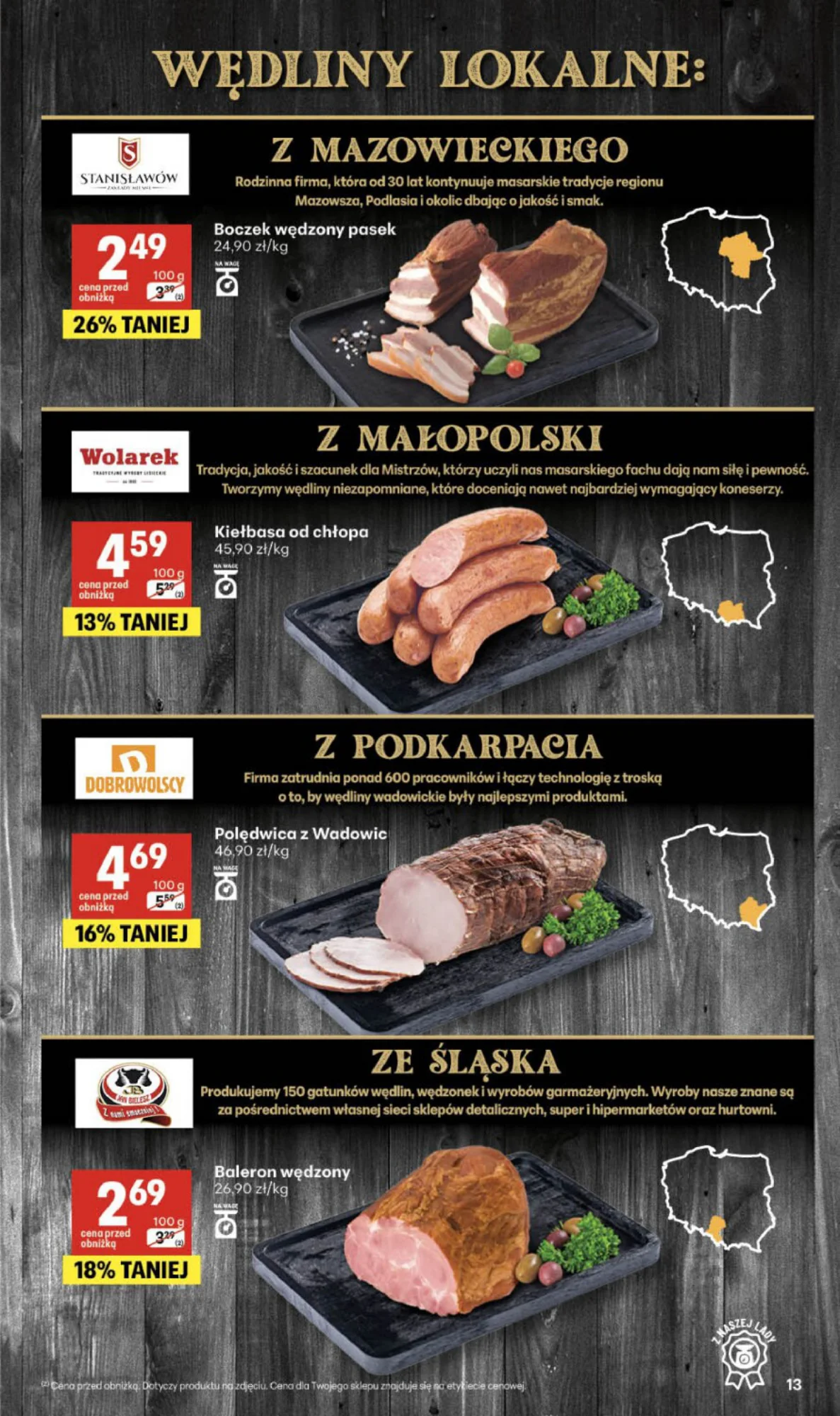 Gazetka promocyjna Delikatesy Centrum str. 13