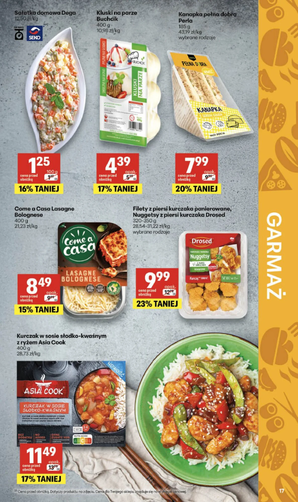 Gazetka promocyjna Delikatesy Centrum str. 17