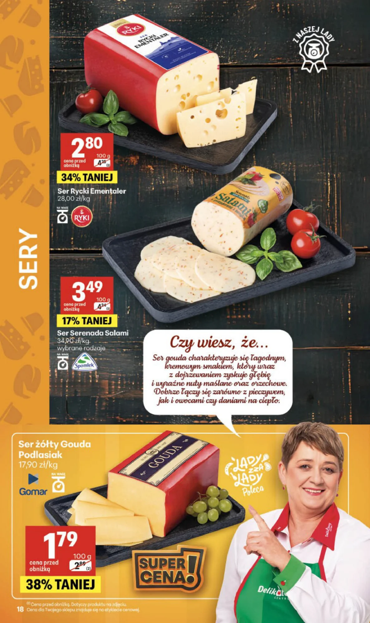 Gazetka promocyjna Delikatesy Centrum str. 18