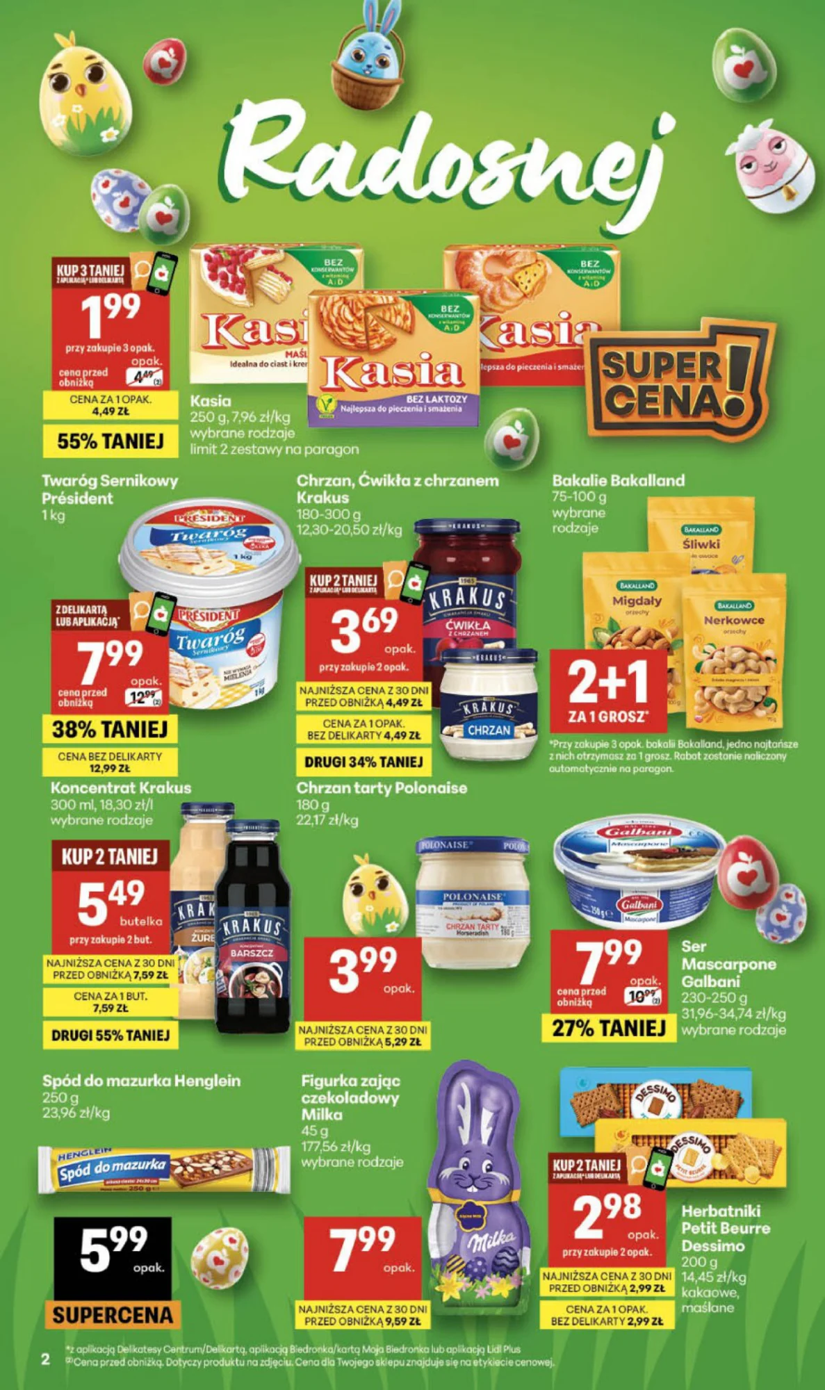 Gazetka promocyjna Delikatesy Centrum str. 2