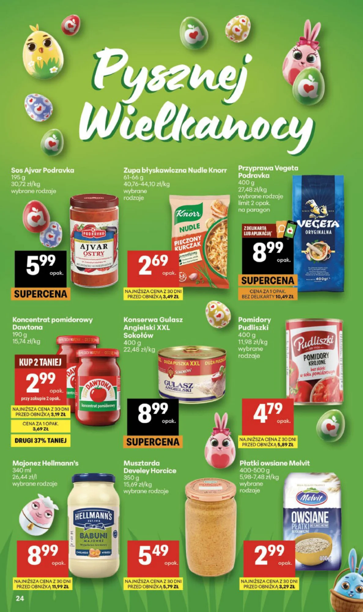 Gazetka promocyjna Delikatesy Centrum str. 24