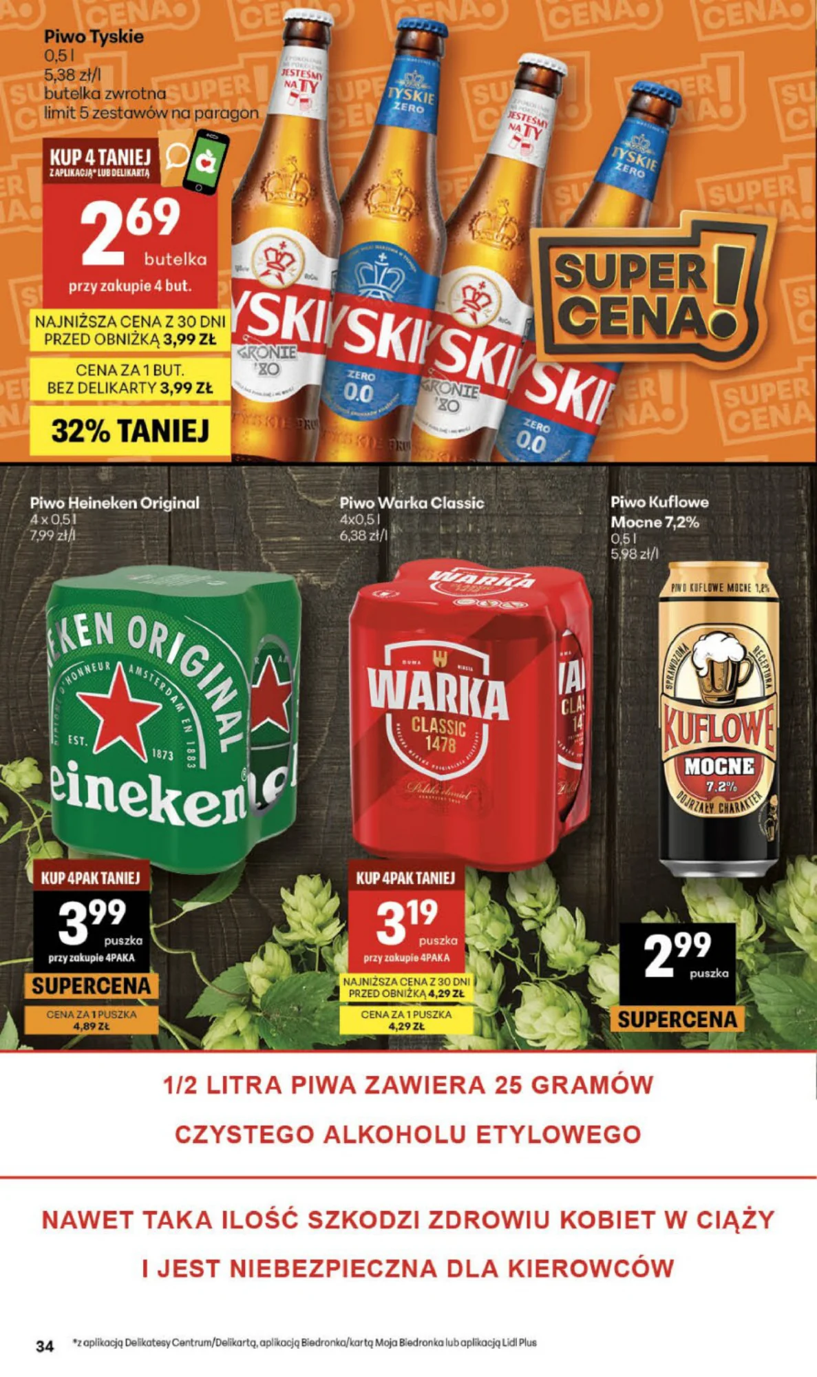 Gazetka promocyjna Delikatesy Centrum str. 34