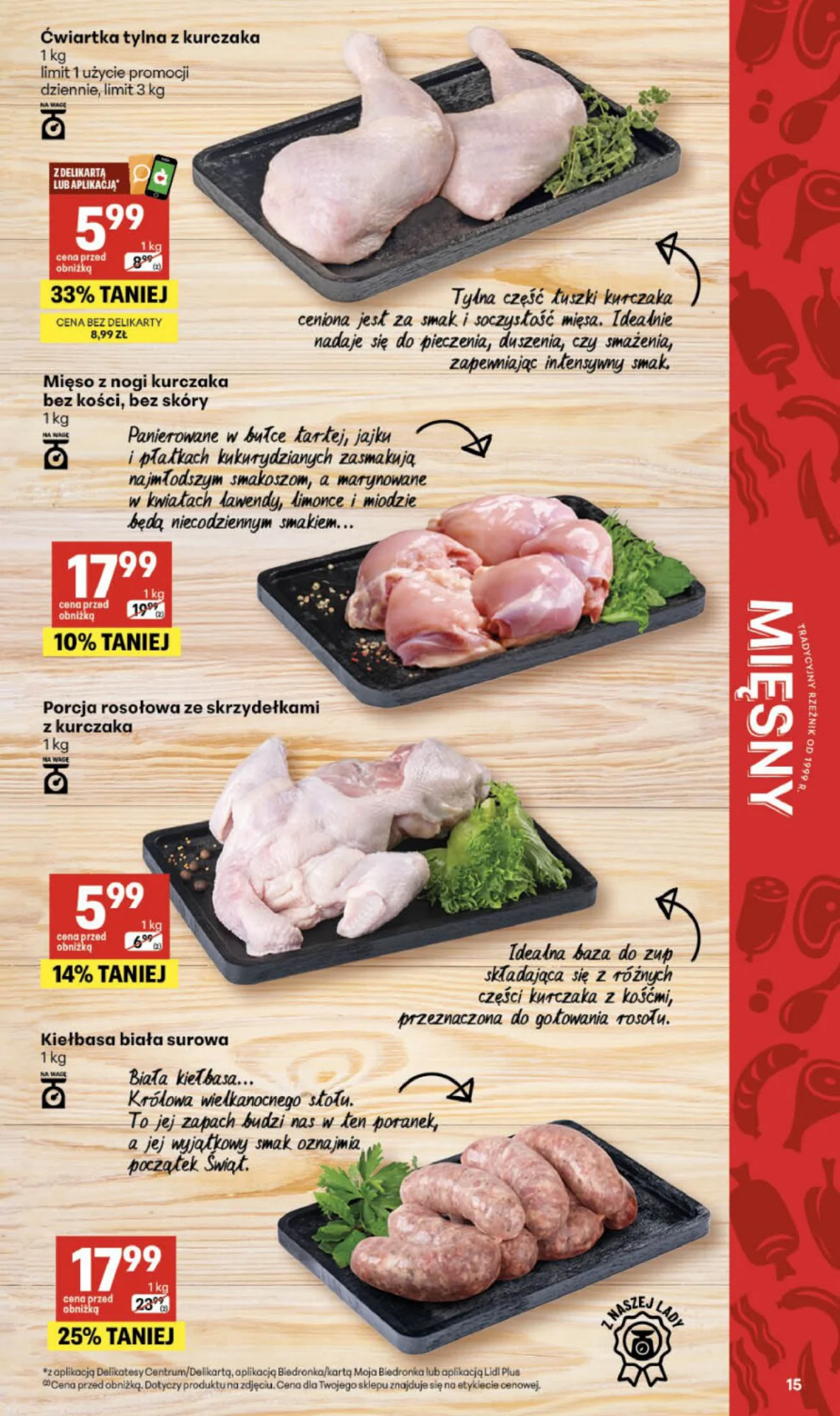 Gazetka promocyjna Delikatesy Centrum str. 15