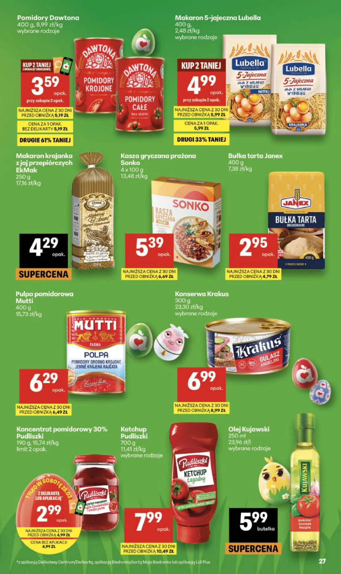 Gazetka promocyjna Delikatesy Centrum str. 27