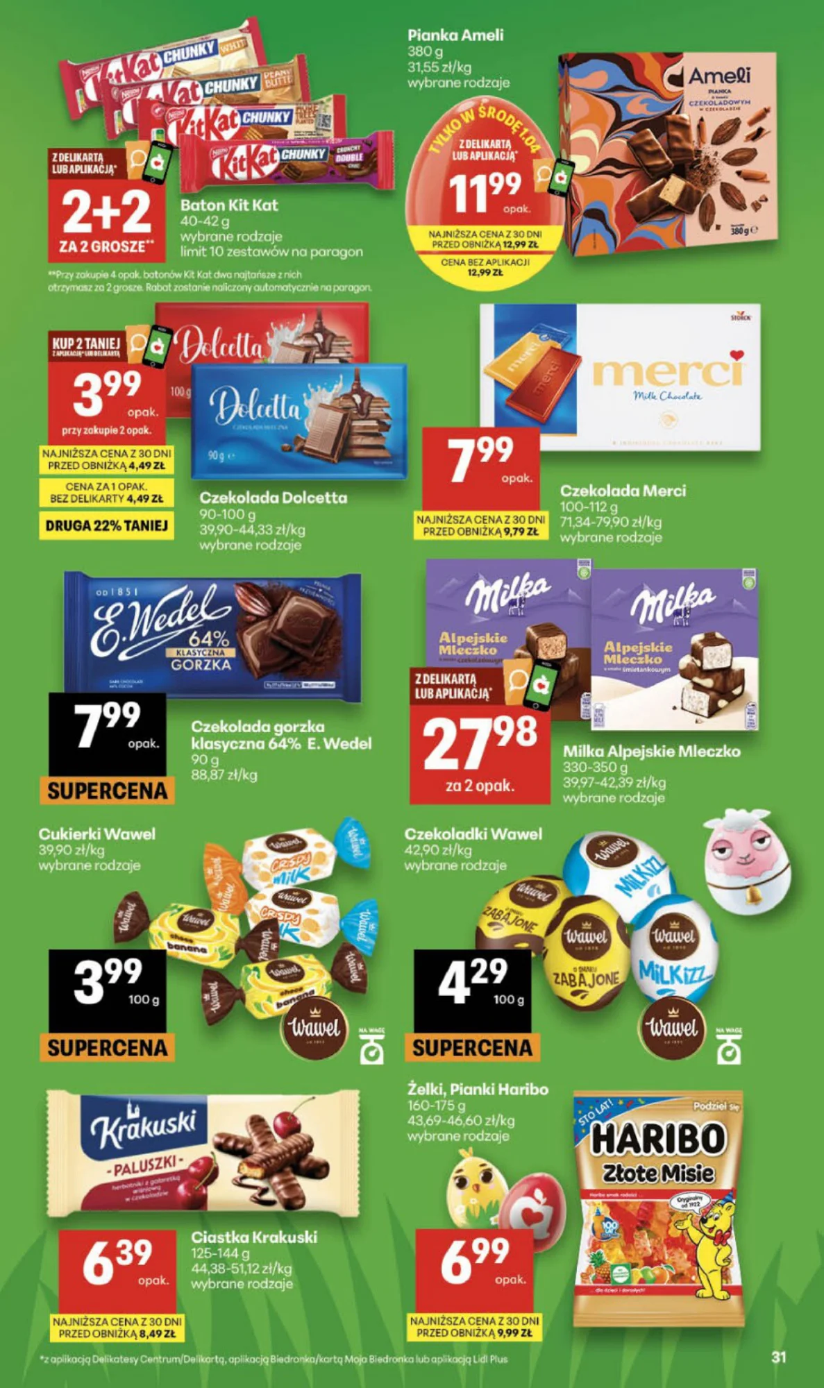 Gazetka promocyjna Delikatesy Centrum str. 31