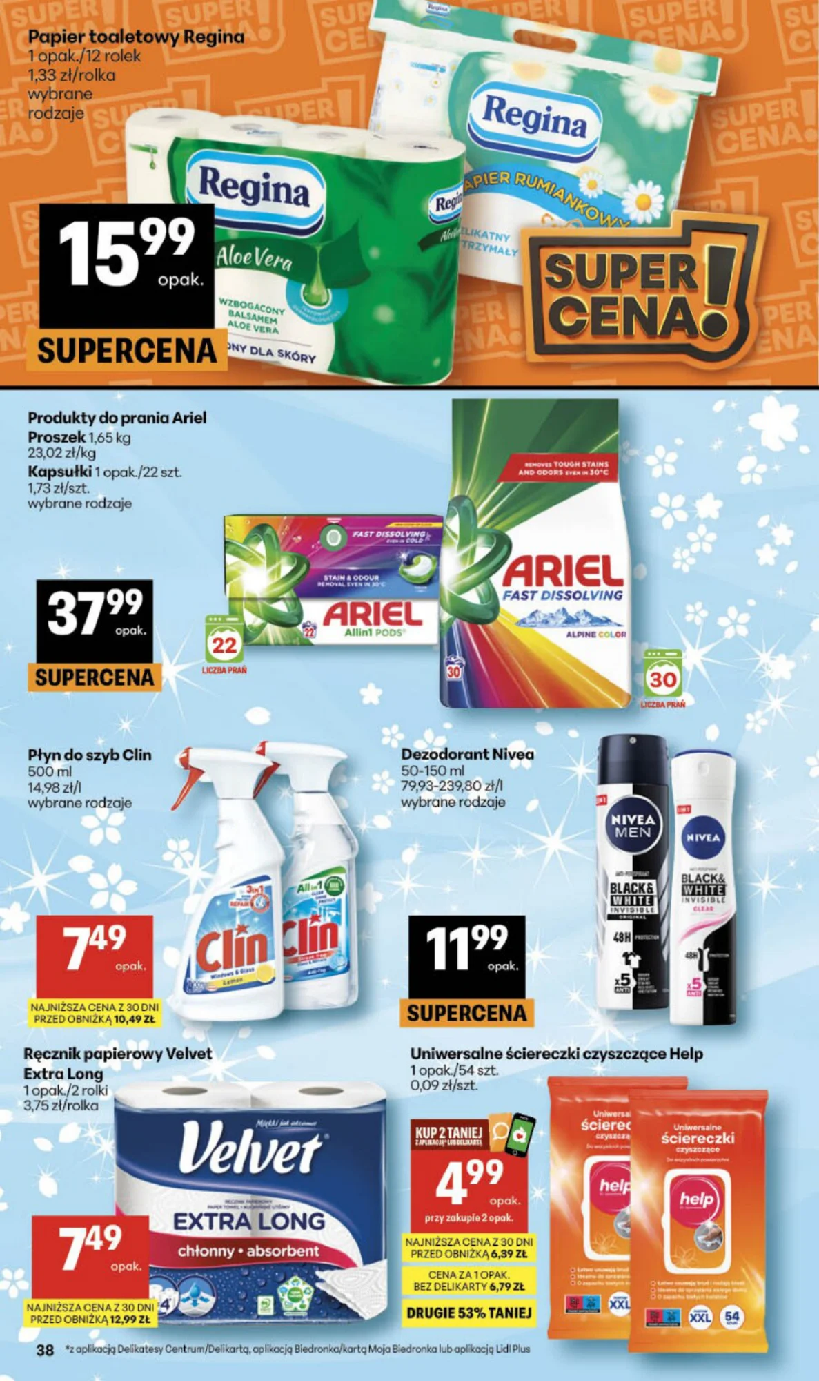 Gazetka promocyjna Delikatesy Centrum str. 38