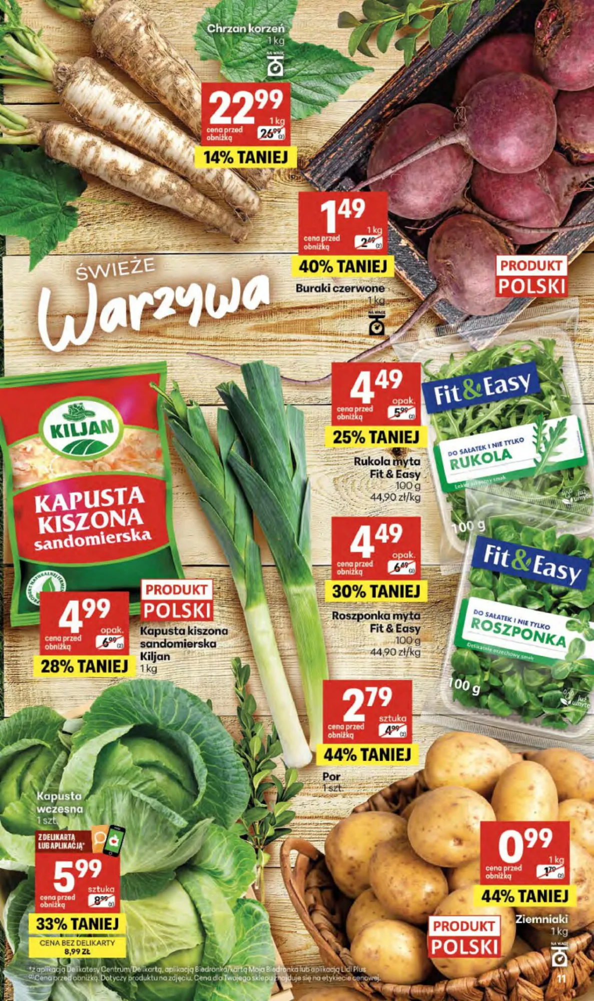 Gazetka promocyjna Delikatesy Centrum str. 11