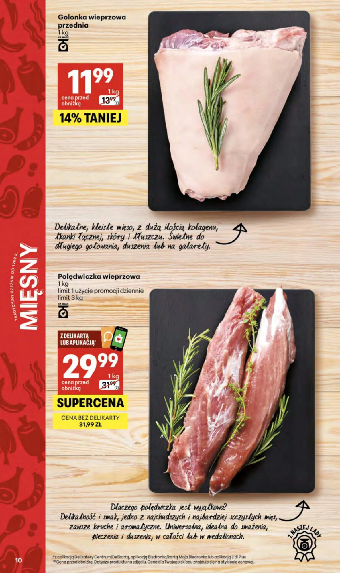 Gazetka promocyjna Delikatesy Centrum str. 10