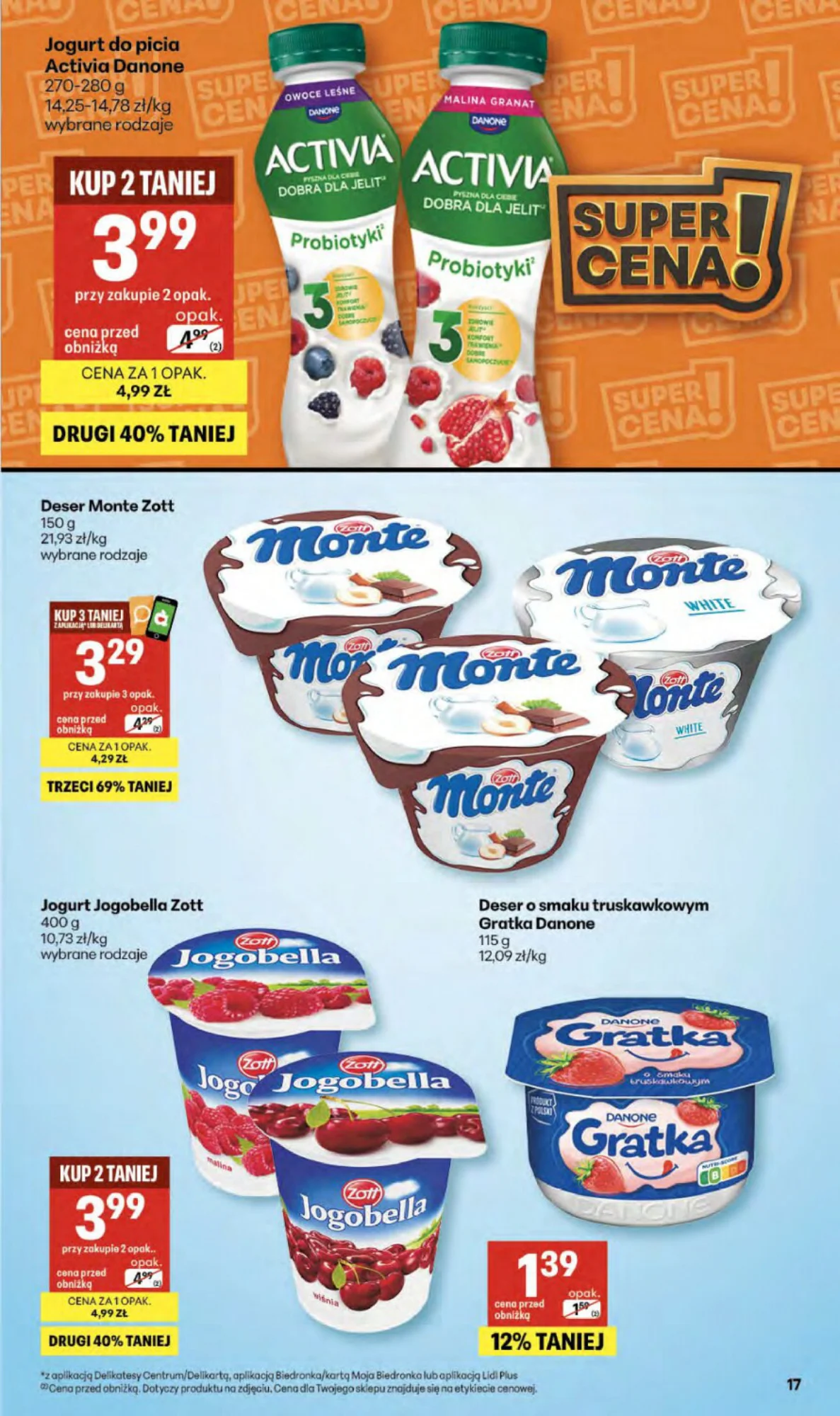 Gazetka promocyjna Delikatesy Centrum str. 17