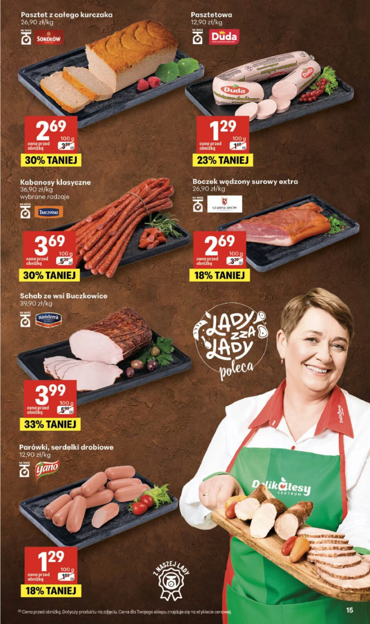 Gazetka promocyjna Delikatesy Centrum str. 15