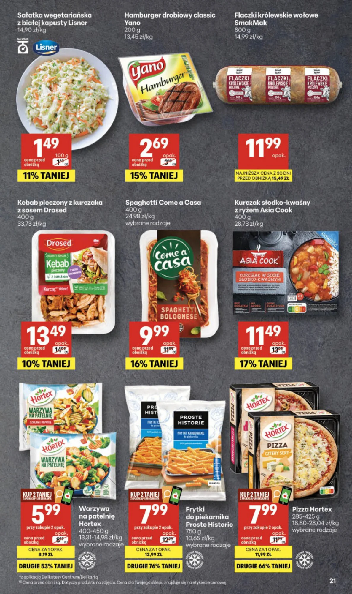 Gazetka promocyjna Delikatesy Centrum str. 21