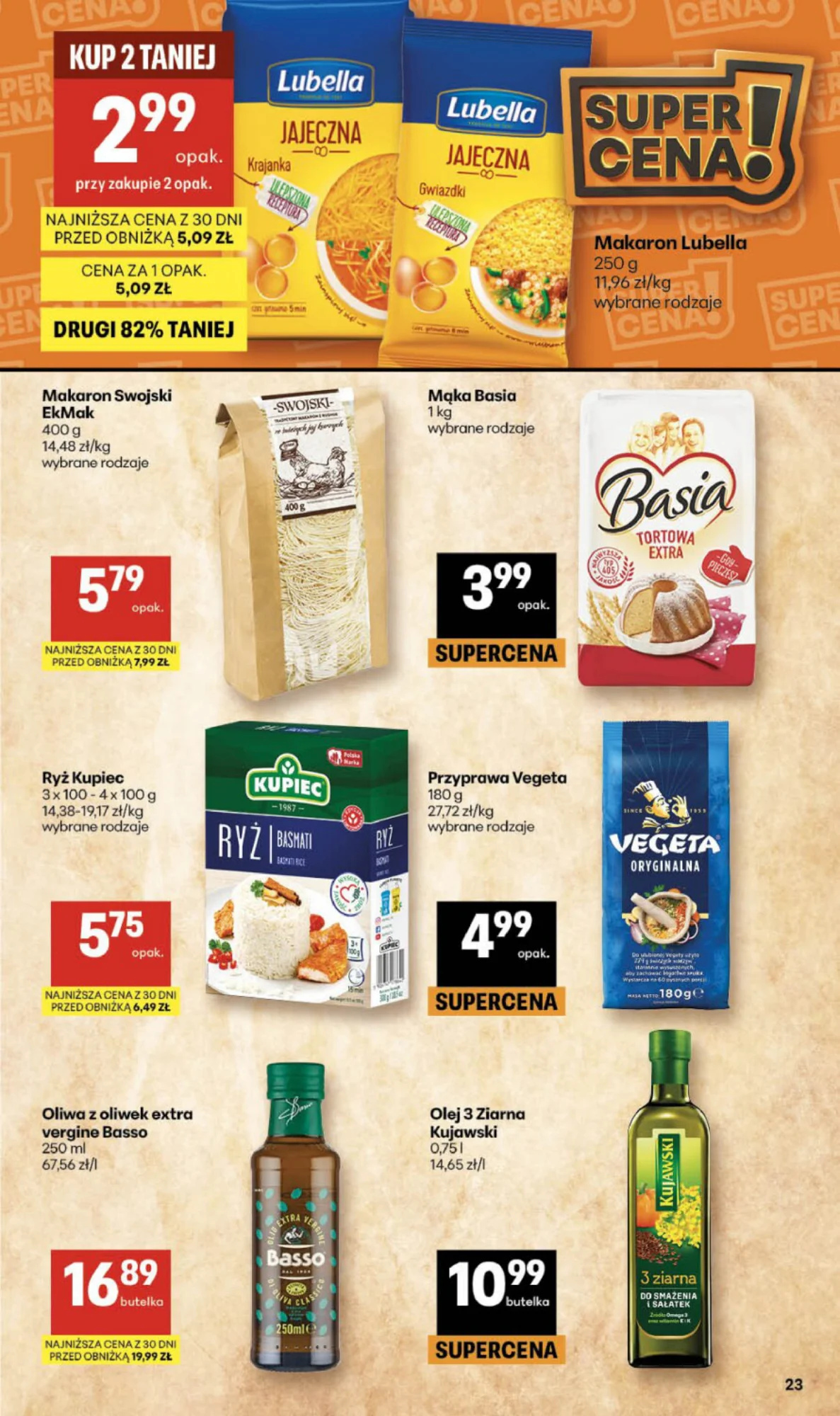 Gazetka promocyjna Delikatesy Centrum str. 23