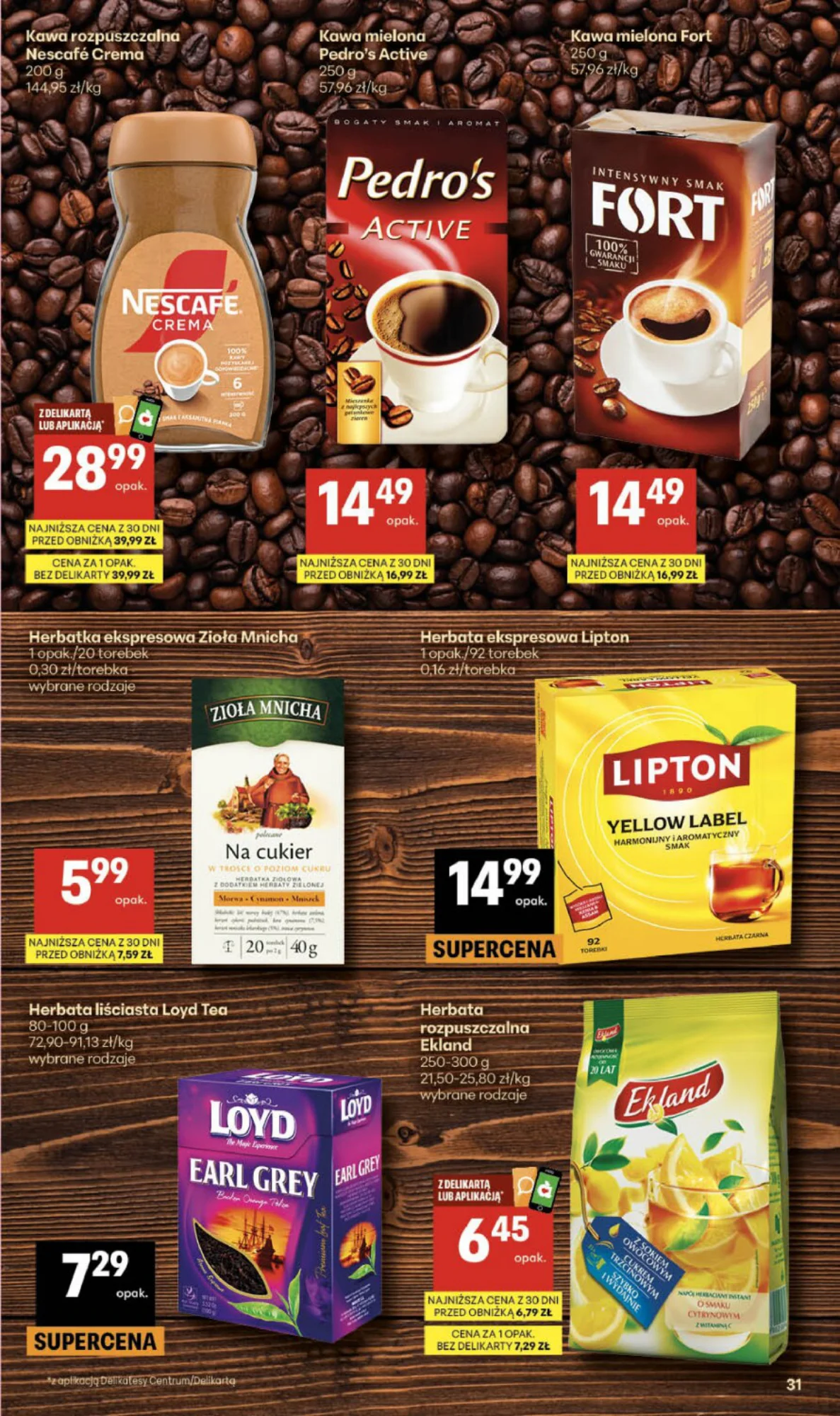 Gazetka promocyjna Delikatesy Centrum str. 31