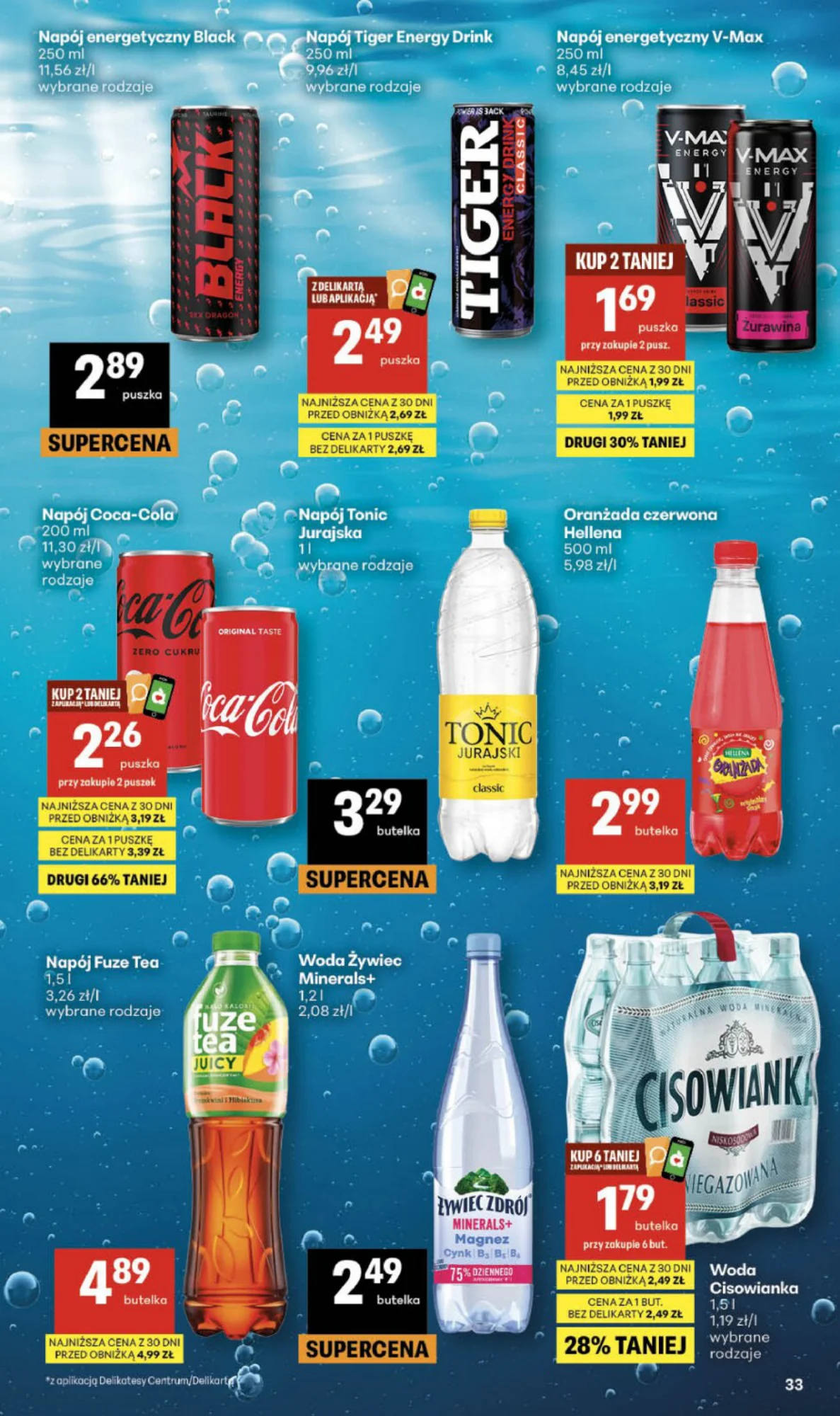 Gazetka promocyjna Delikatesy Centrum str. 33