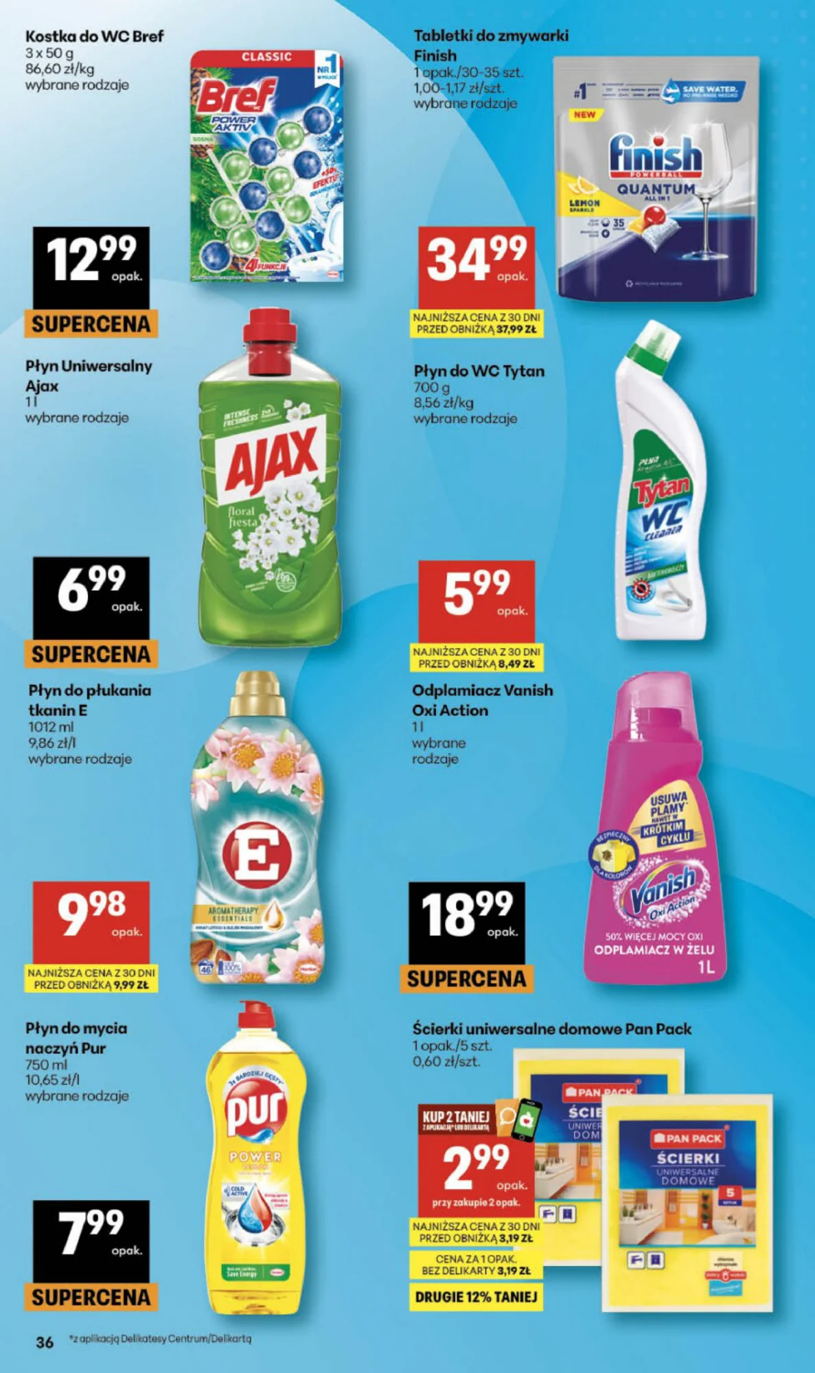 Gazetka promocyjna Delikatesy Centrum str. 36