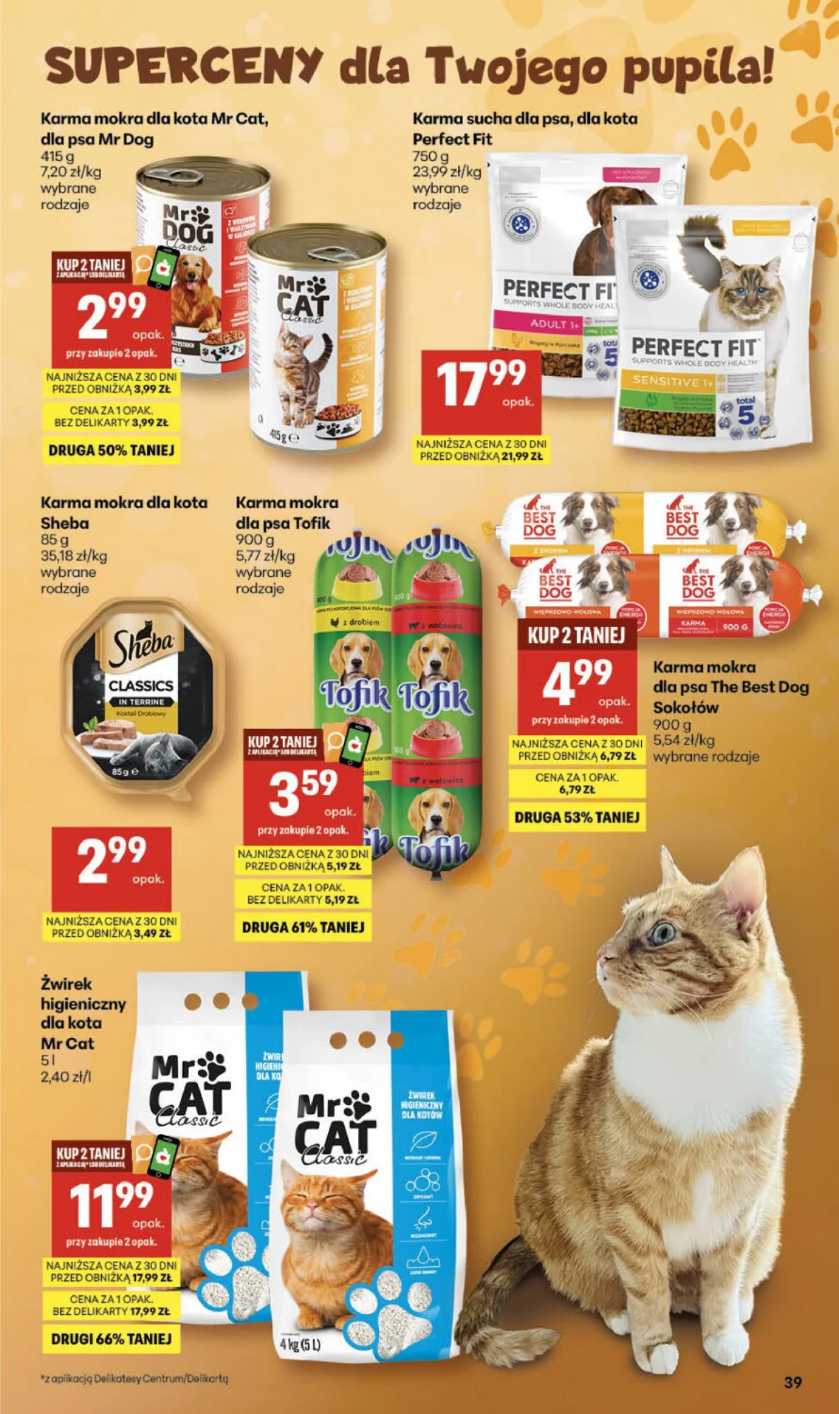 Gazetka promocyjna Delikatesy Centrum str. 39