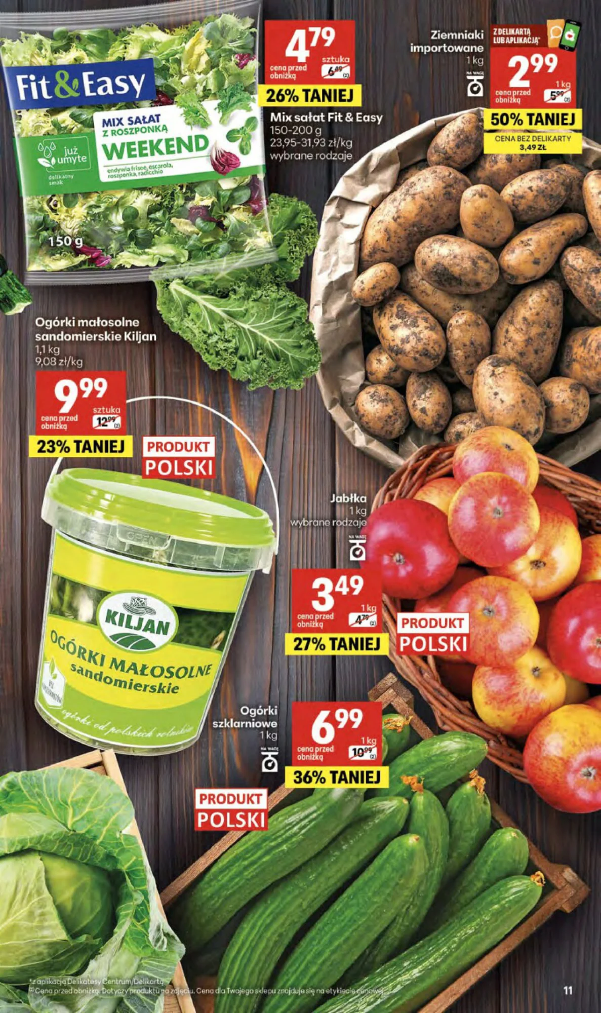 Gazetka promocyjna Delikatesy Centrum str. 11