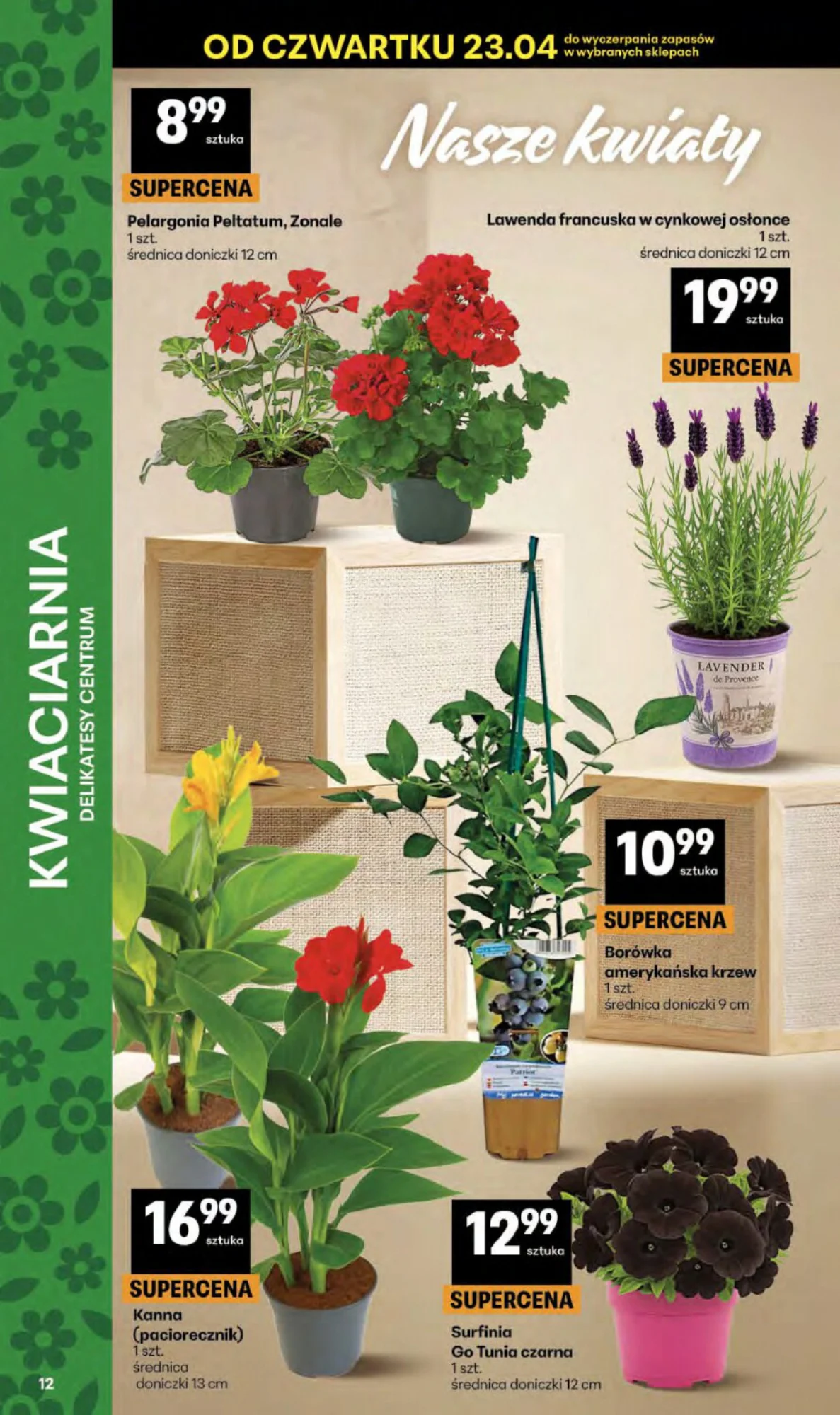 Gazetka promocyjna Delikatesy Centrum str. 12