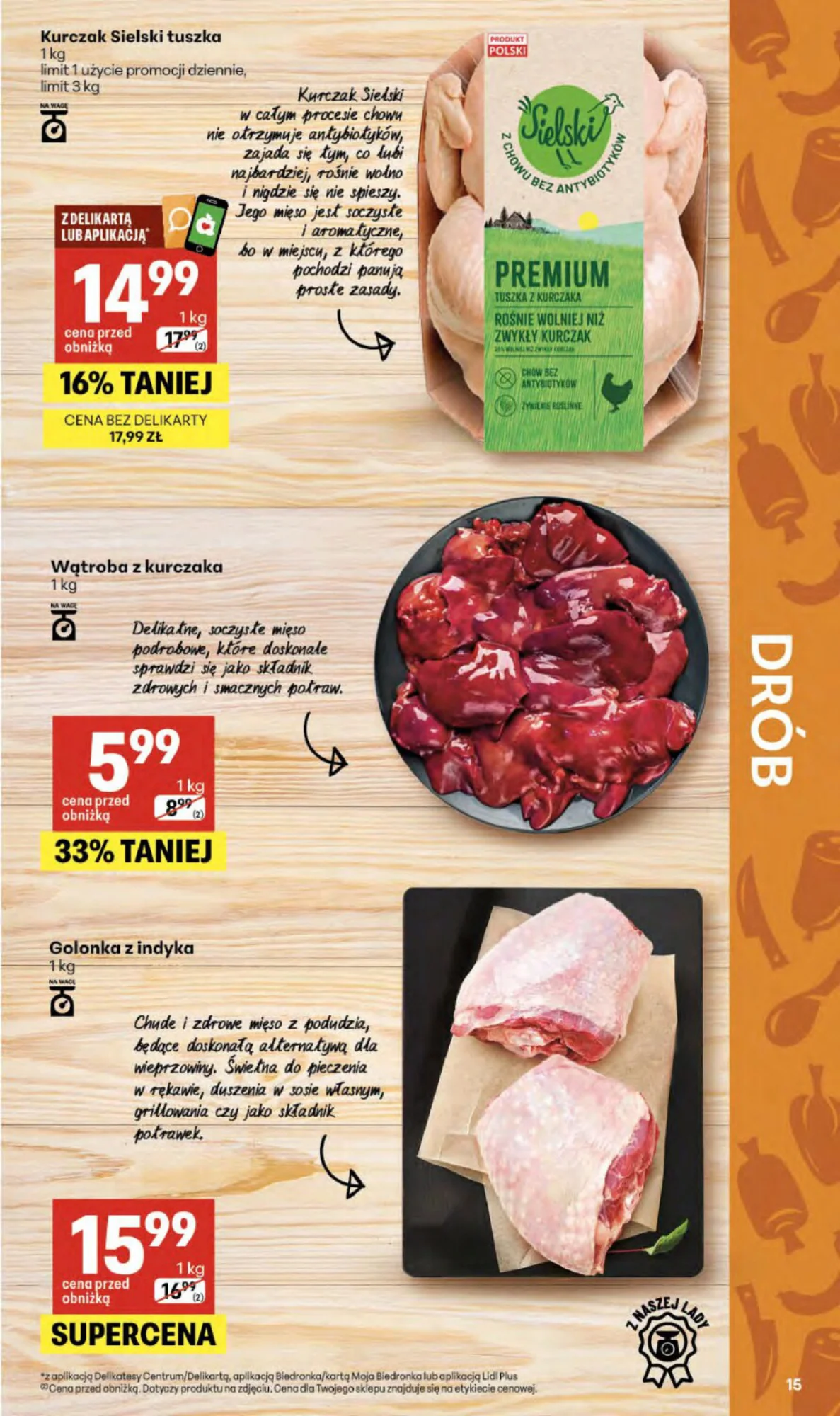 Gazetka promocyjna Delikatesy Centrum str. 15