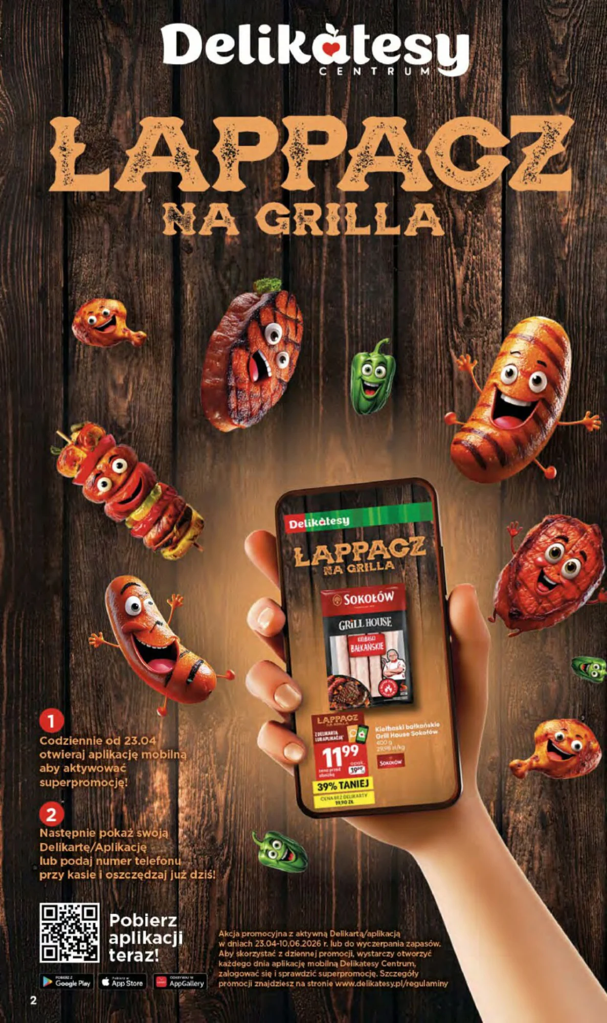 Gazetka promocyjna Delikatesy Centrum str. 2