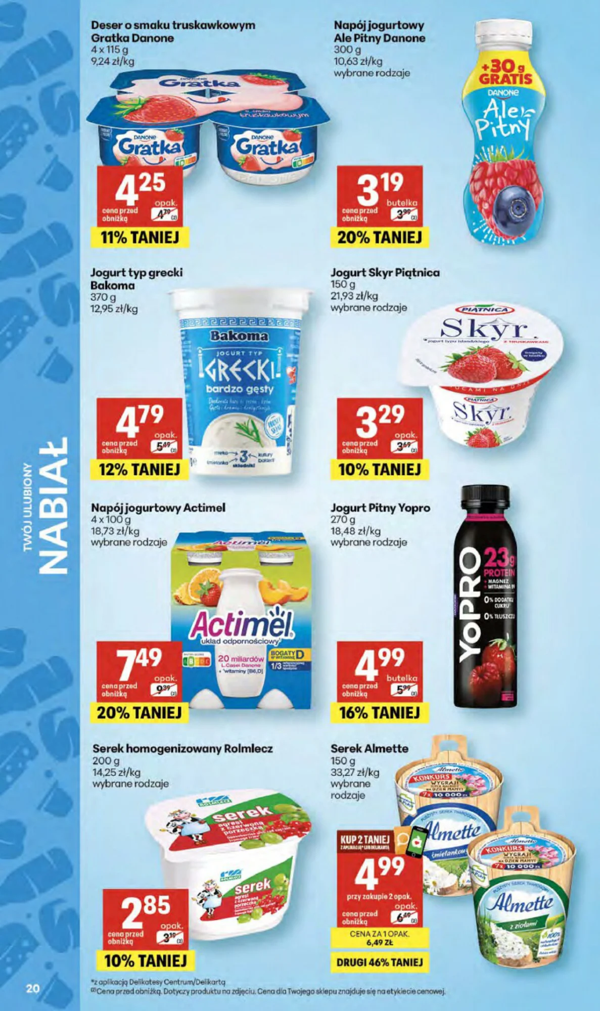 Gazetka promocyjna Delikatesy Centrum str. 20