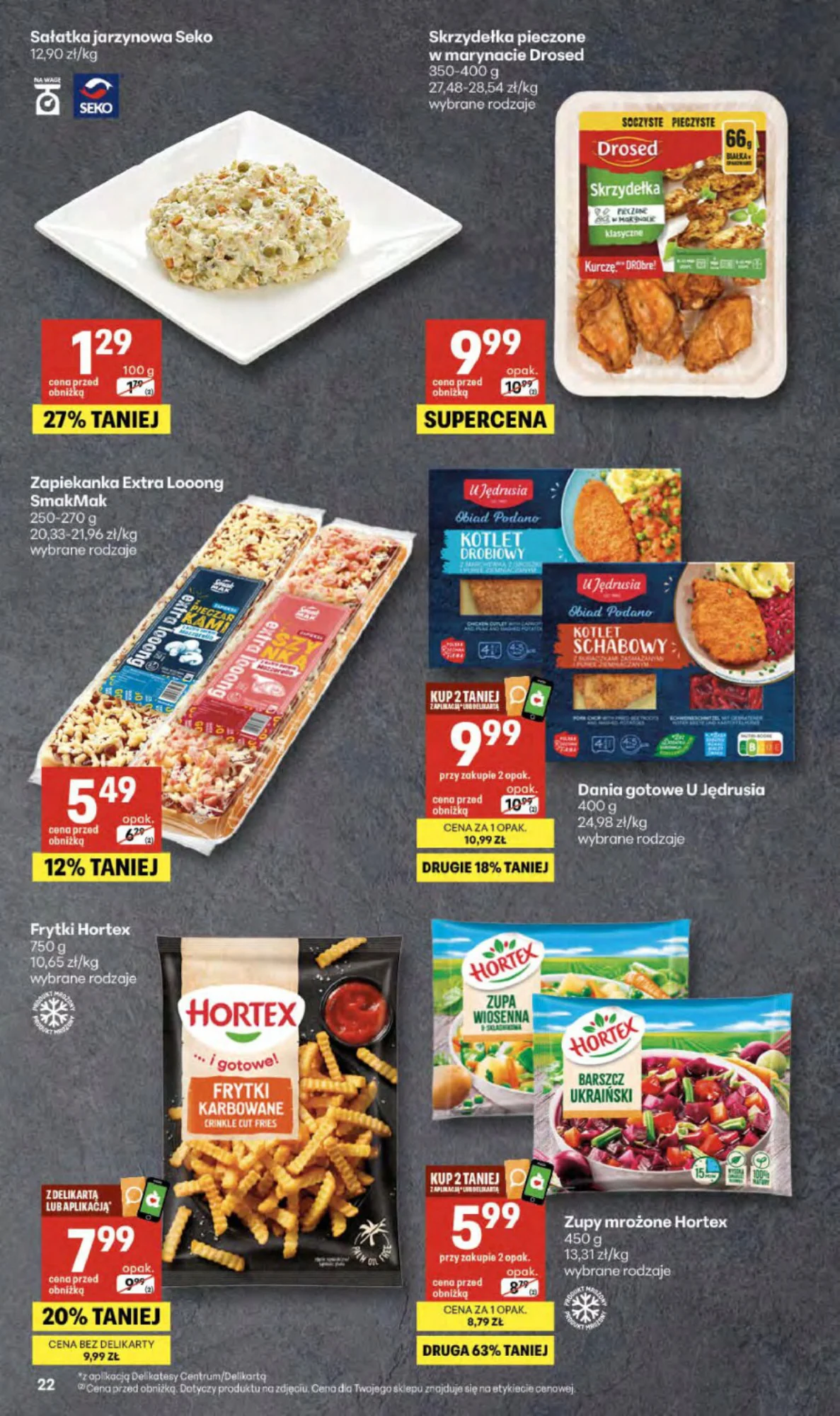 Gazetka promocyjna Delikatesy Centrum str. 22