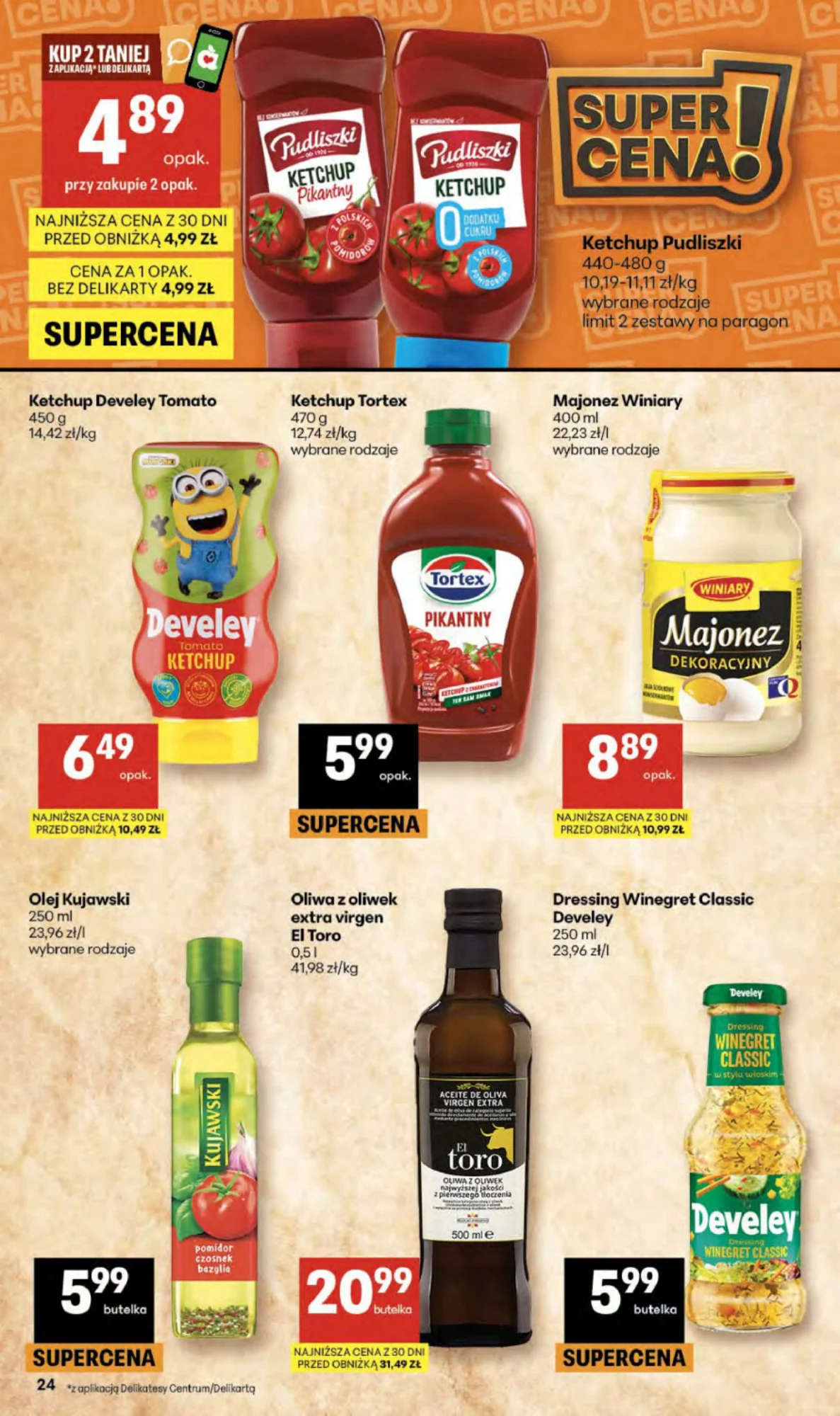 Gazetka promocyjna Delikatesy Centrum str. 24