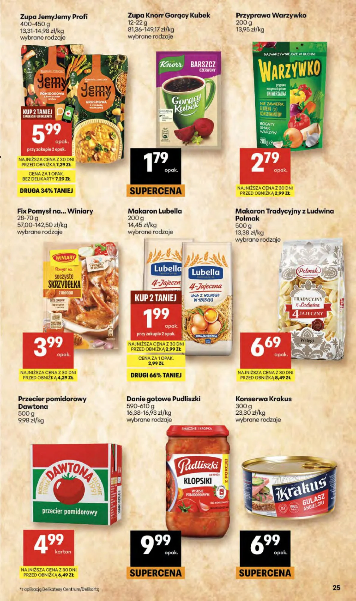 Gazetka promocyjna Delikatesy Centrum str. 25