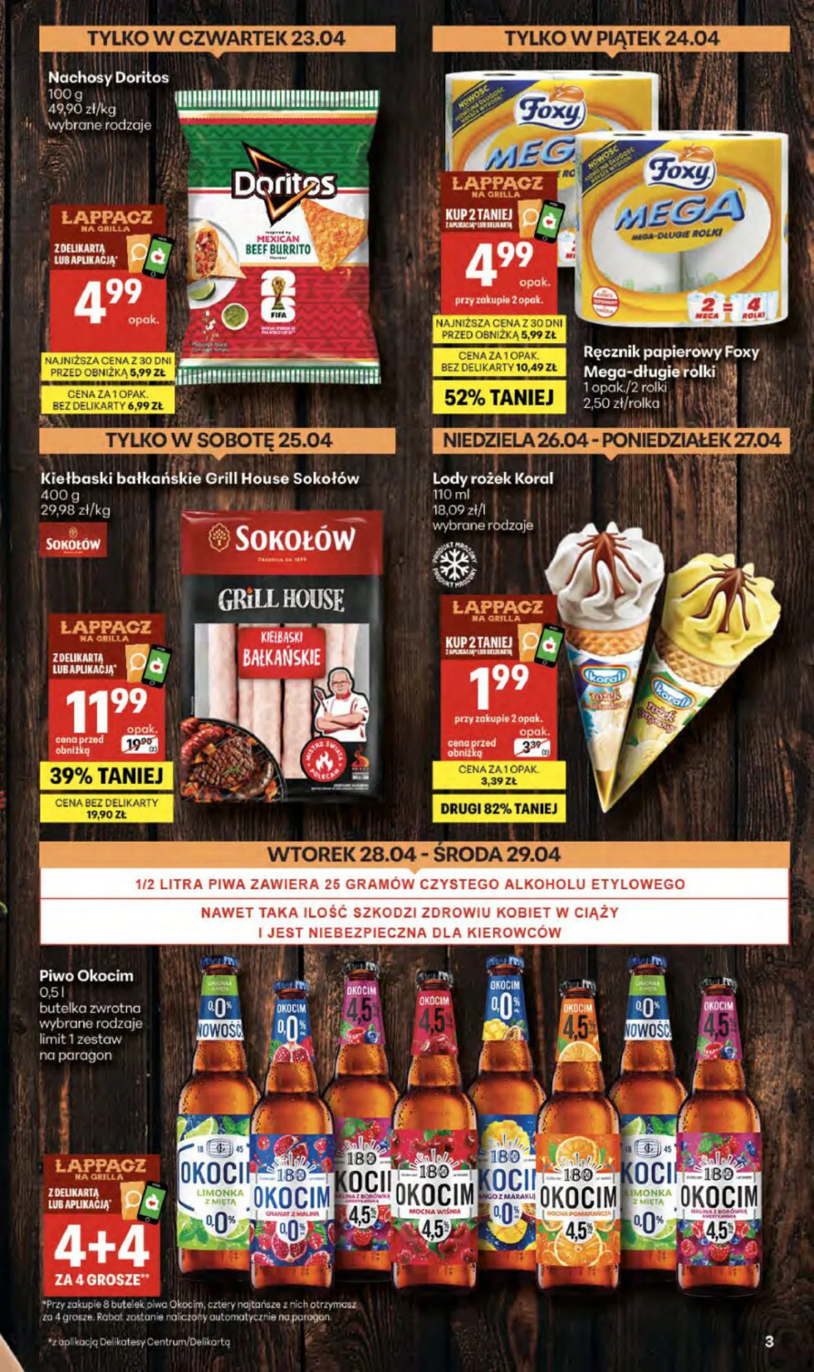 Gazetka promocyjna Delikatesy Centrum str. 3