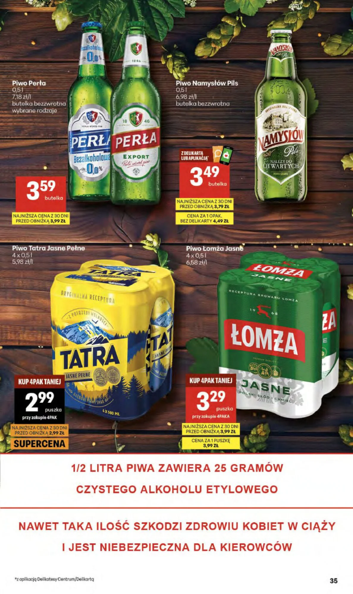 Gazetka promocyjna Delikatesy Centrum str. 35