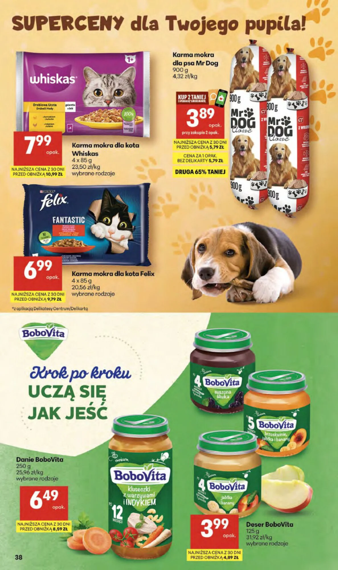 Gazetka promocyjna Delikatesy Centrum str. 38