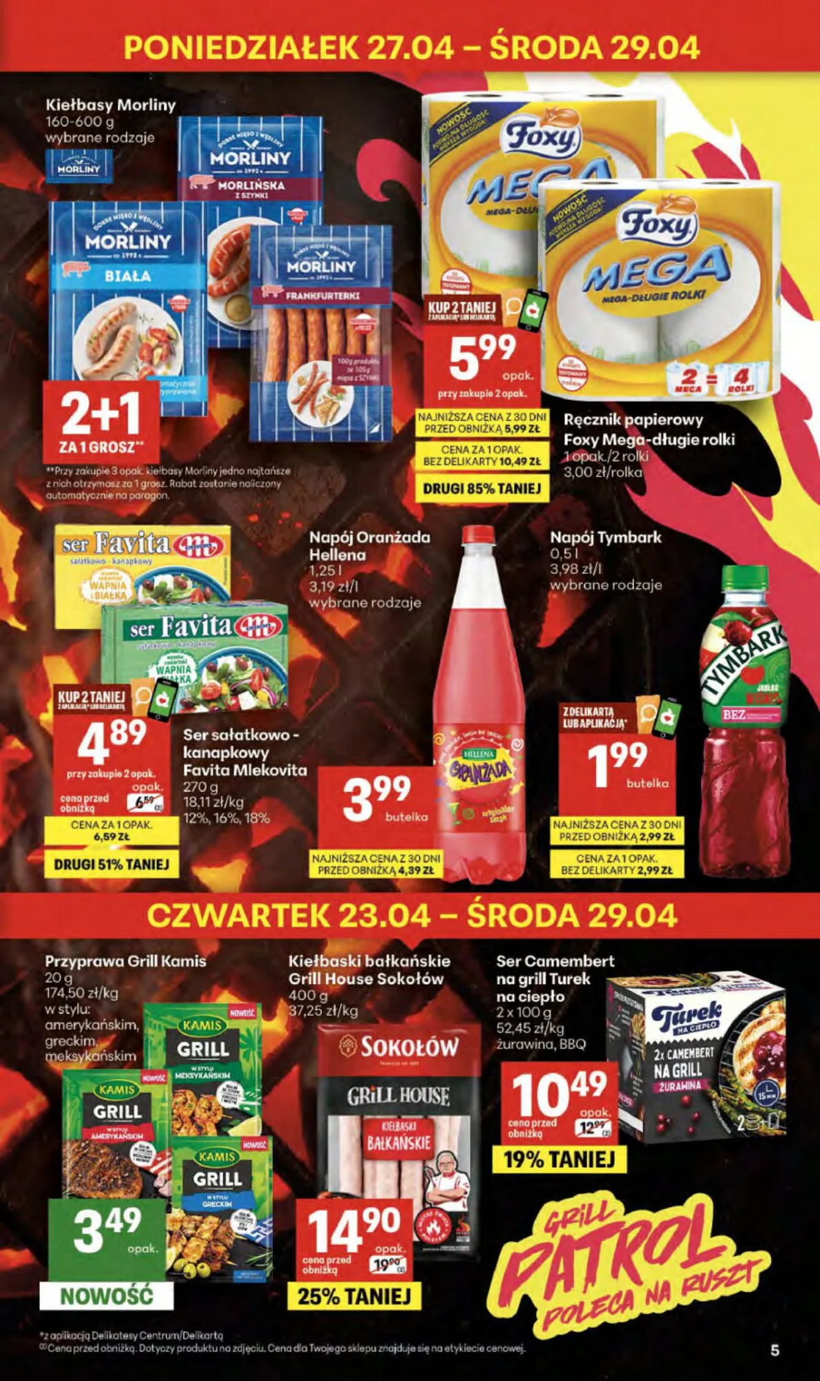 Gazetka promocyjna Delikatesy Centrum str. 5