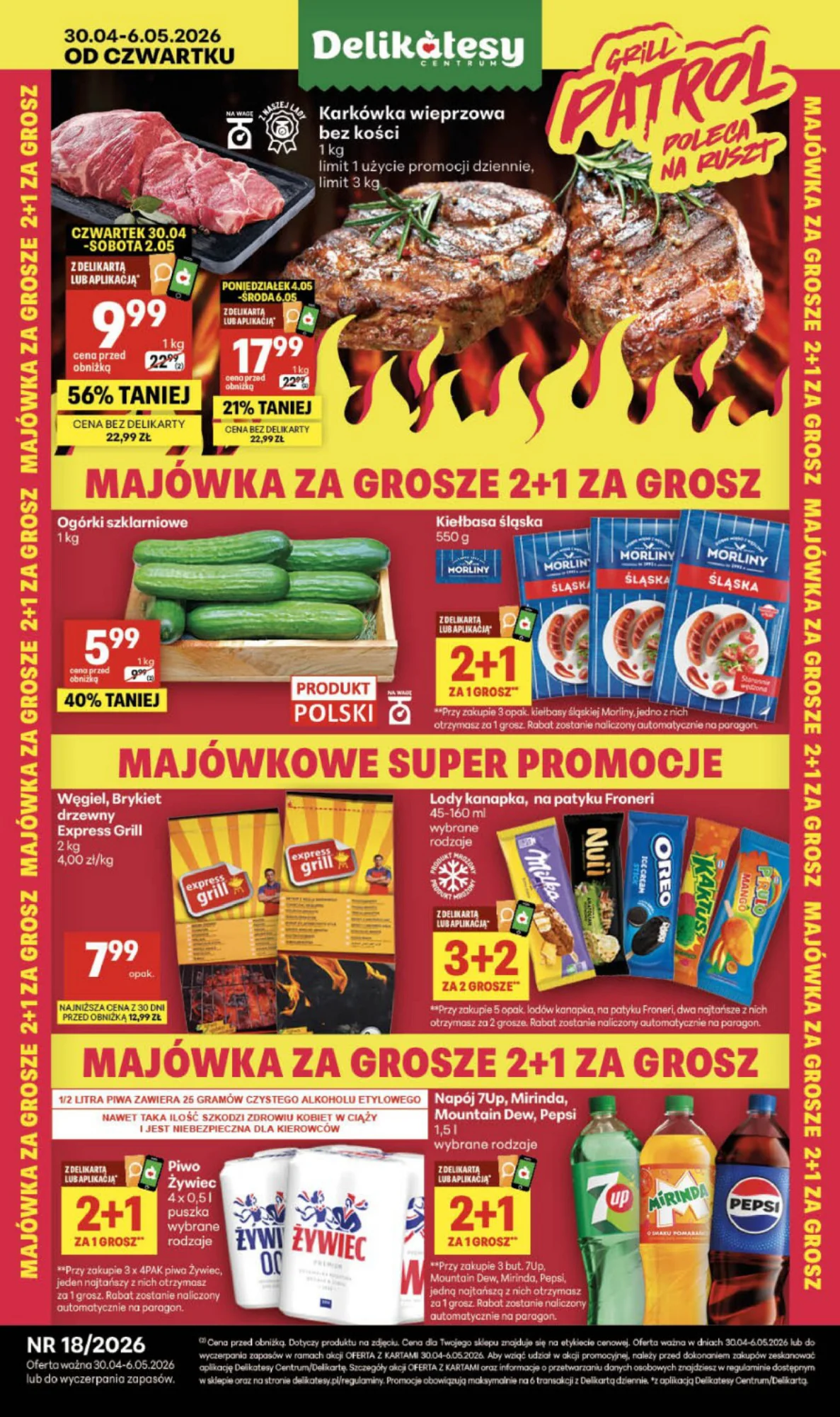 Gazetka promocyjna Delikatesy Centrum str. 1
