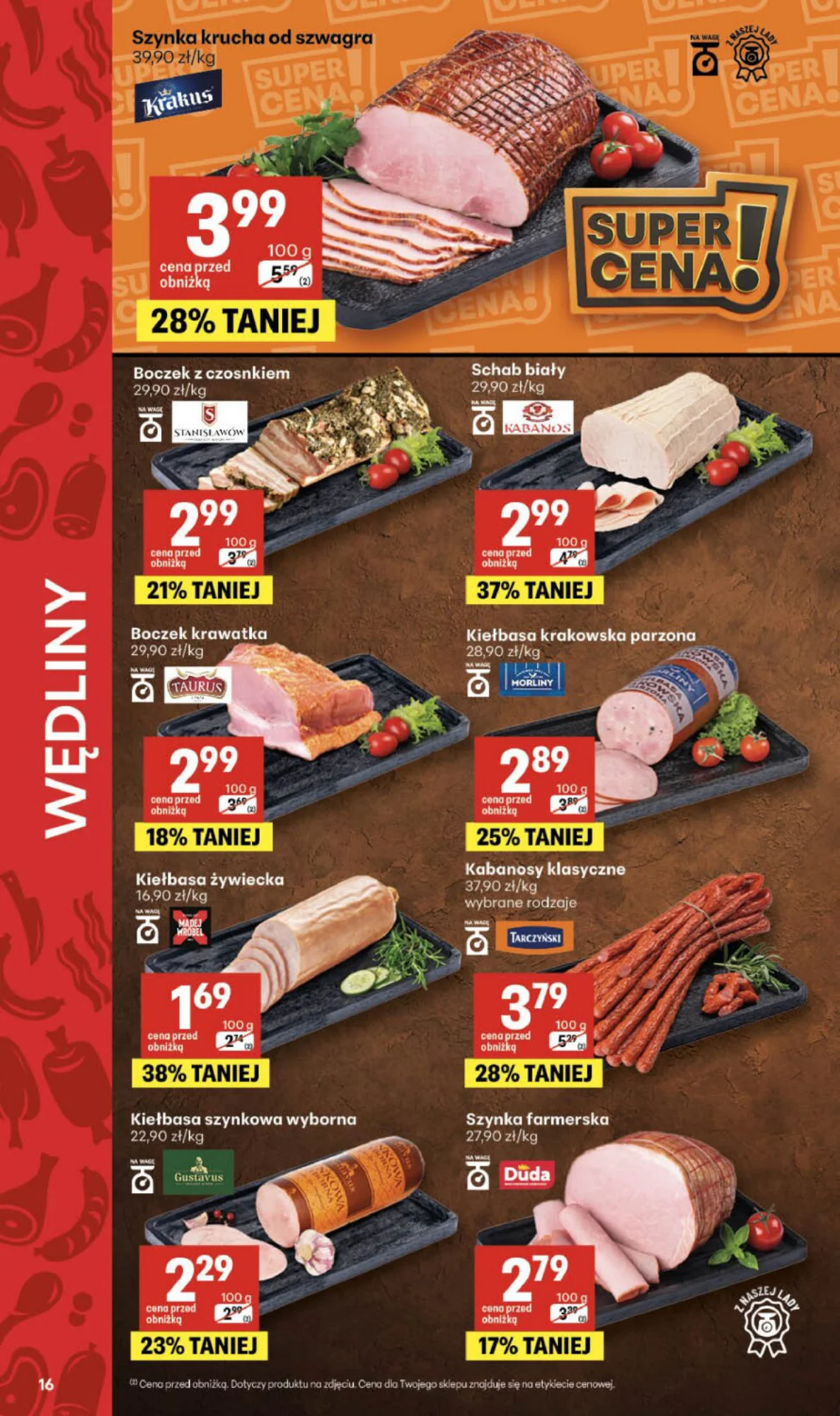 Gazetka promocyjna Delikatesy Centrum str. 16